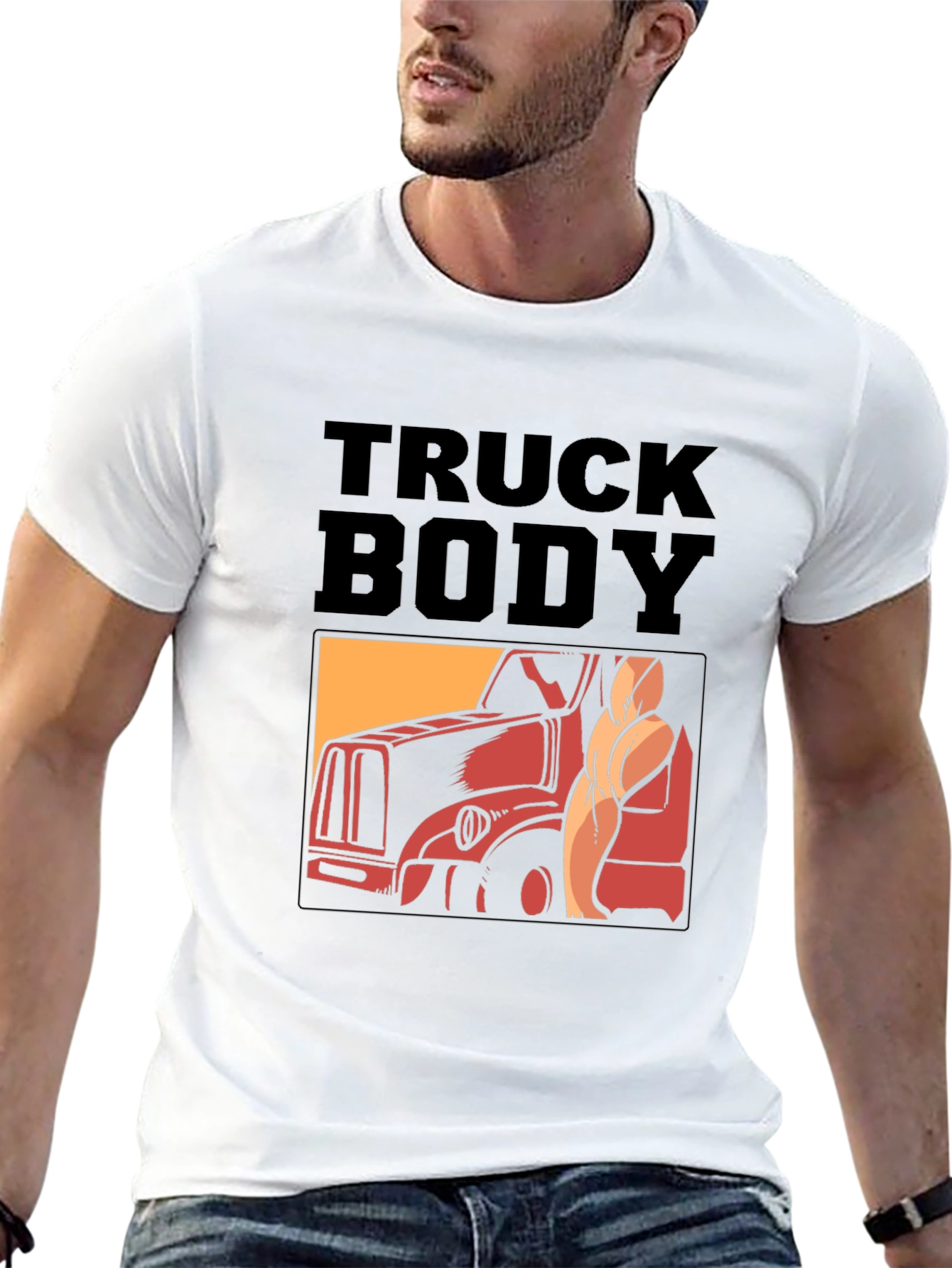 Truck Body Graphic Tee - Black