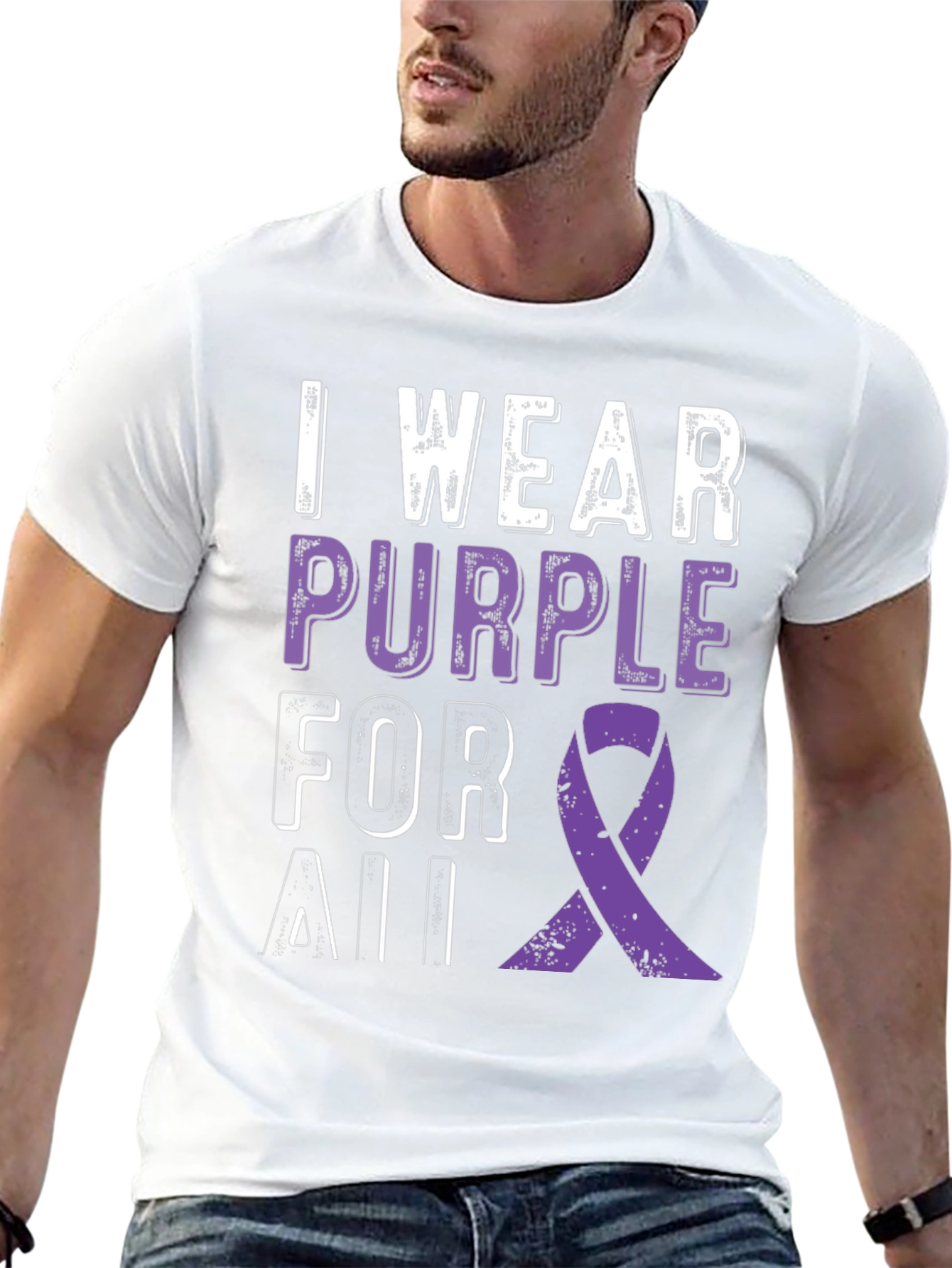 I Wear Purple For All T-Shirt