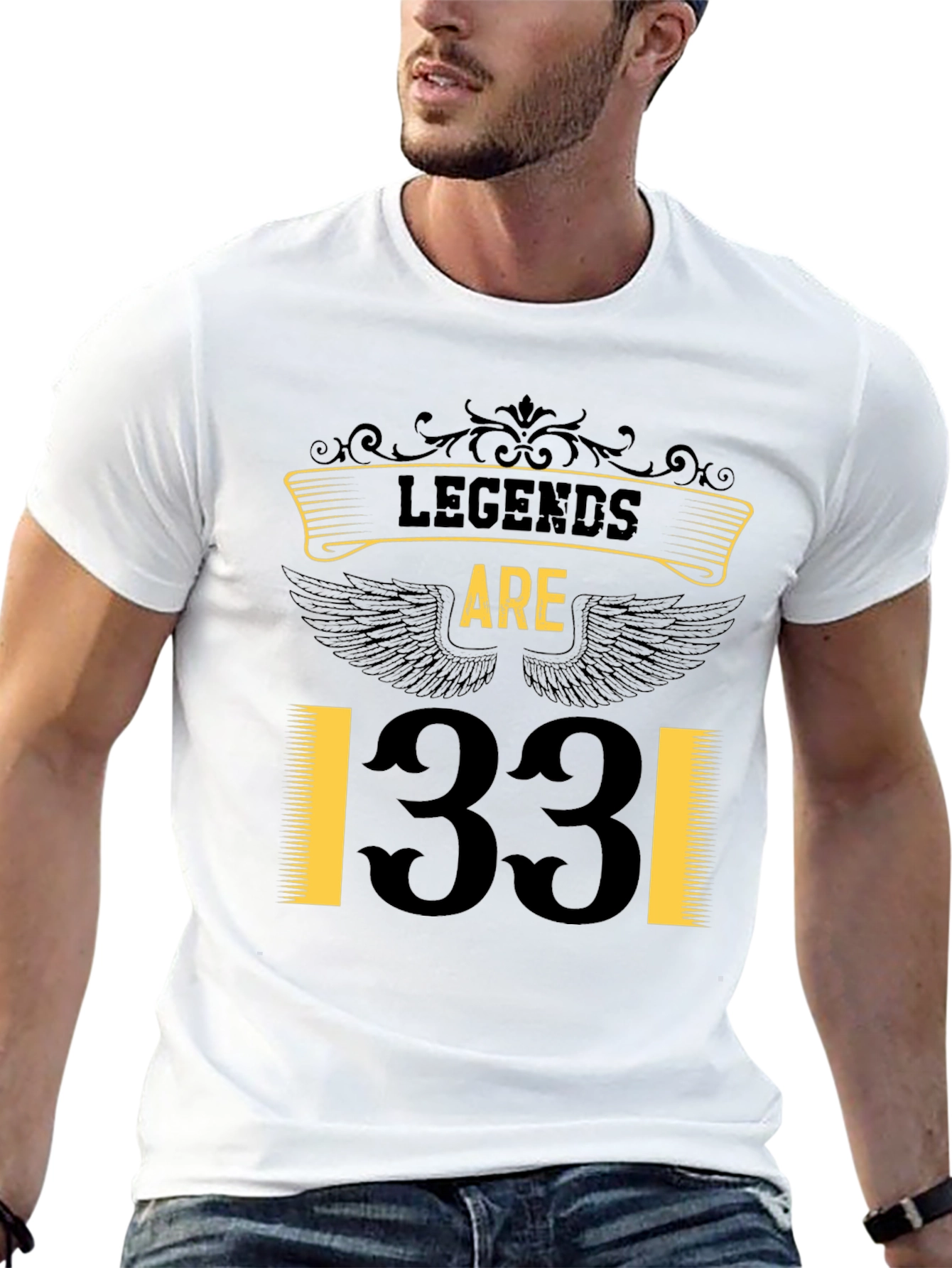 Legends Are 33 Birthday T-Shirt
