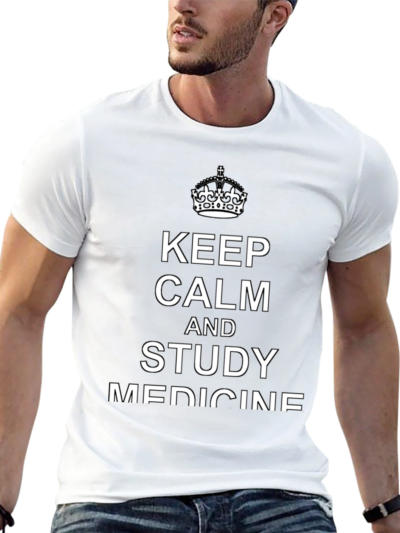 Keep Calm and Study Medicine T-Shirt