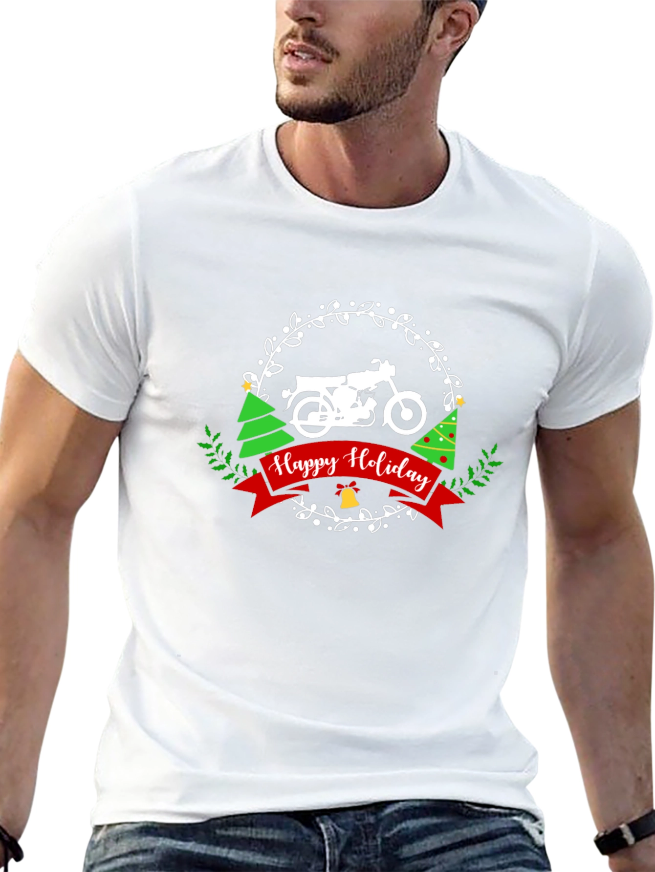 Holiday Motorcycle T-Shirt