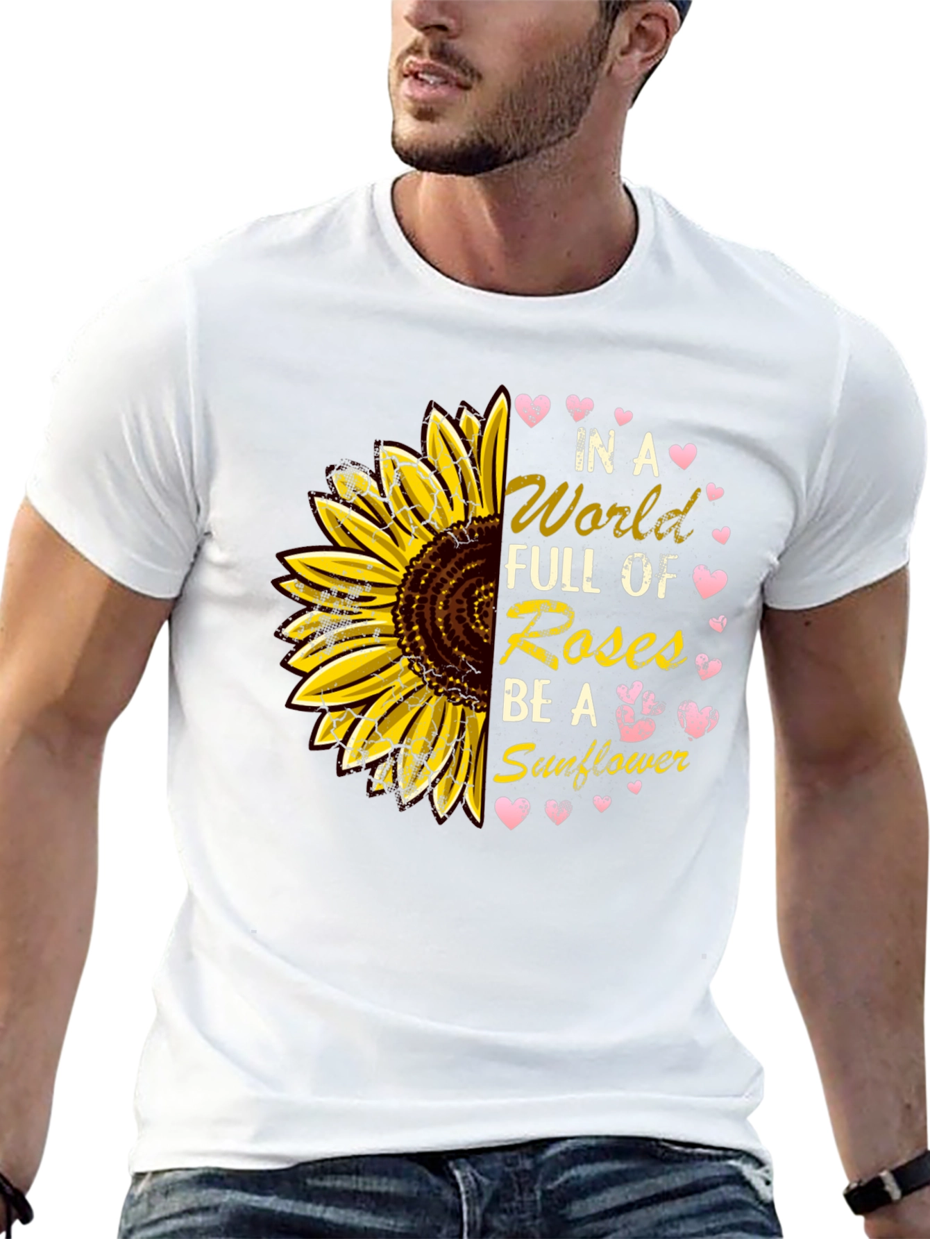 Sunflower T-Shirt - Be a Sunflower