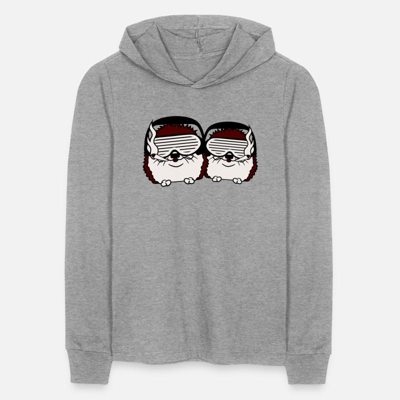 2 Funny Hedgehogs Fun Team DJ Club Fun Music Party