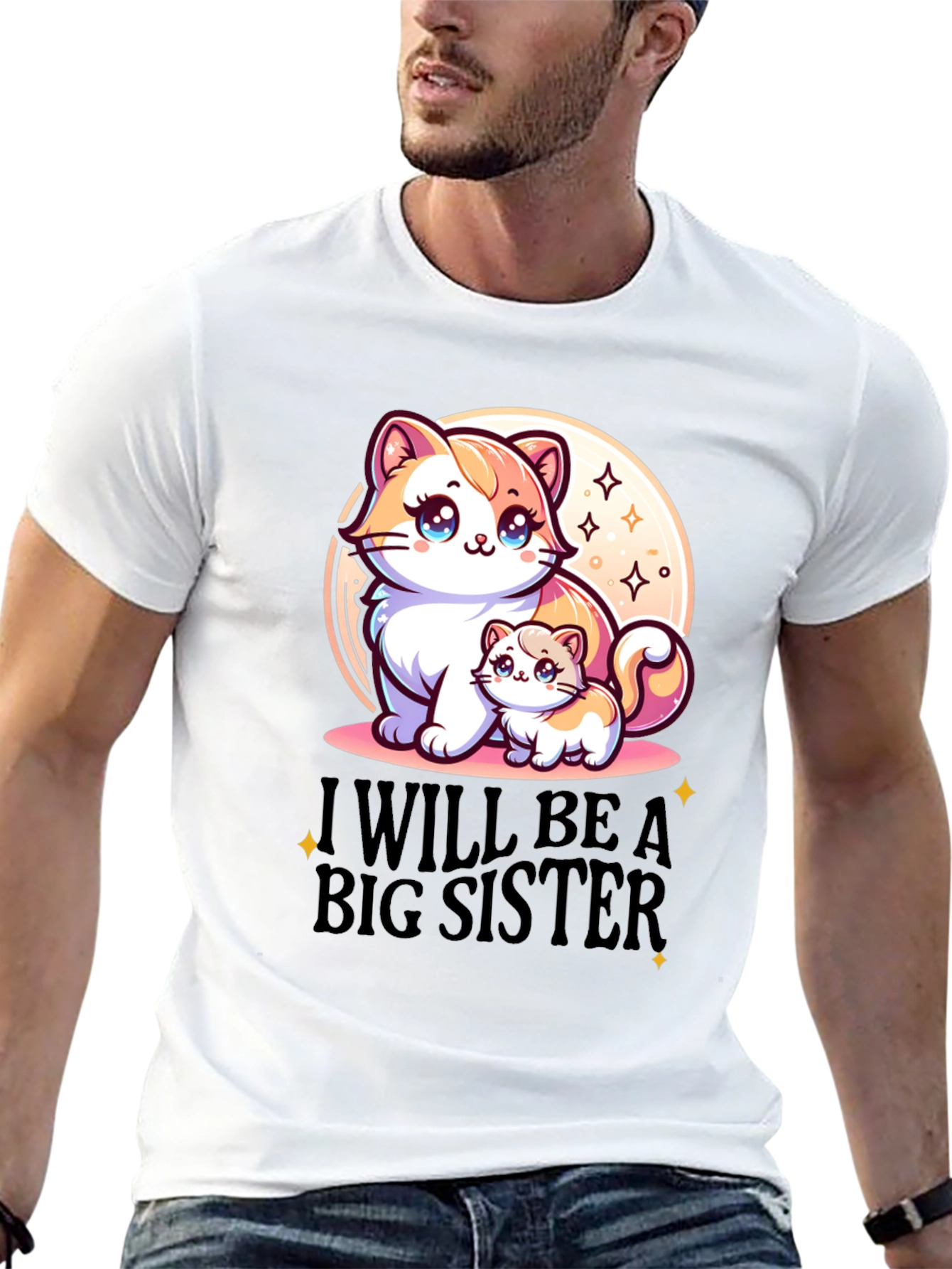 Big Sister Announcement Tee