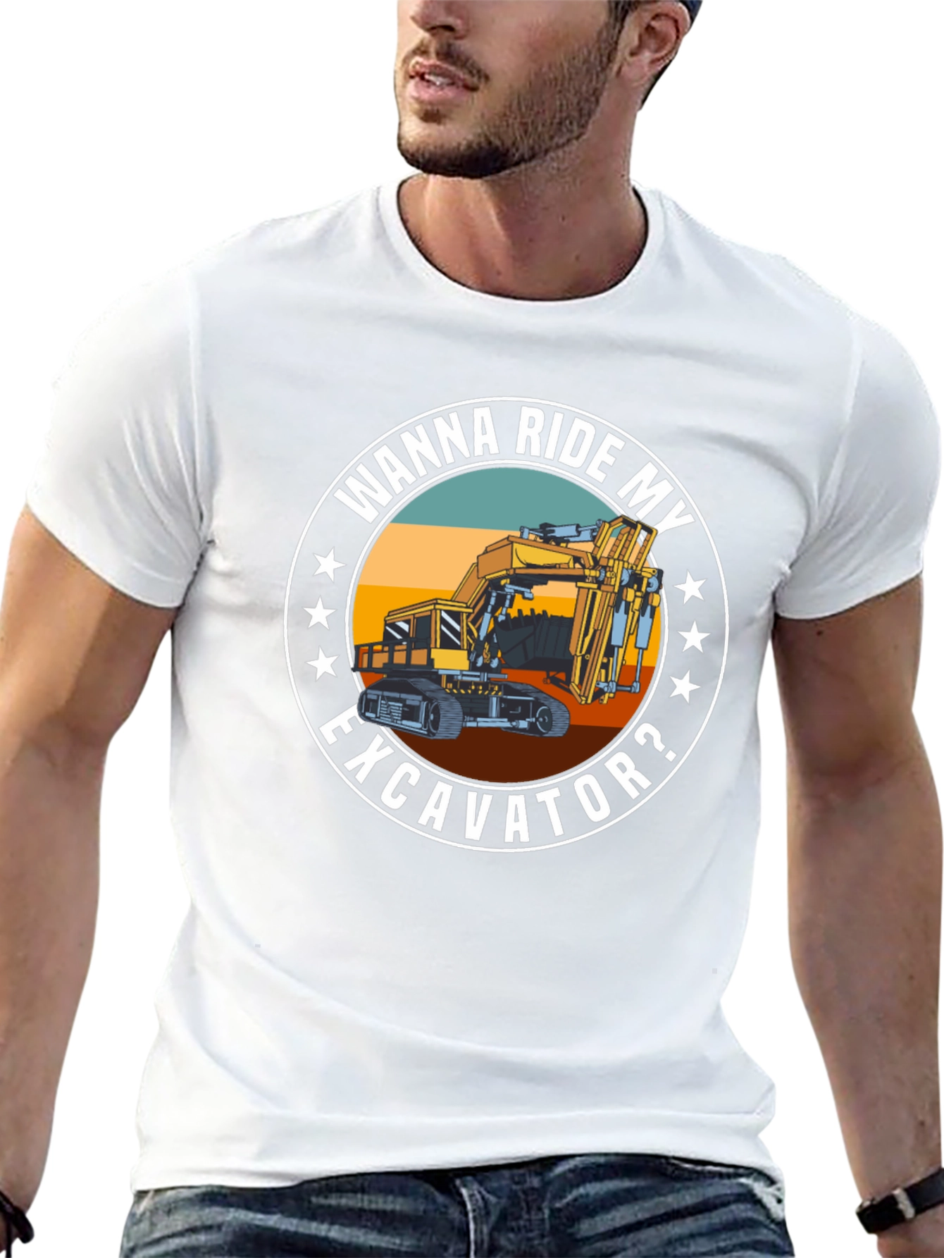 Wanna Ride My Excavator? T-Shirt