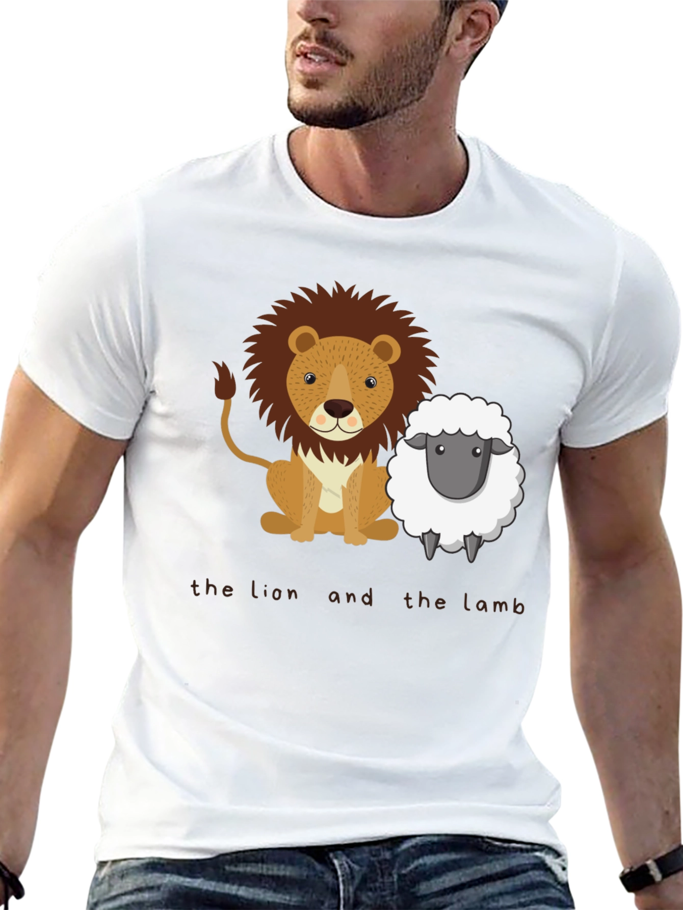 Lion and Lamb Graphic Tee