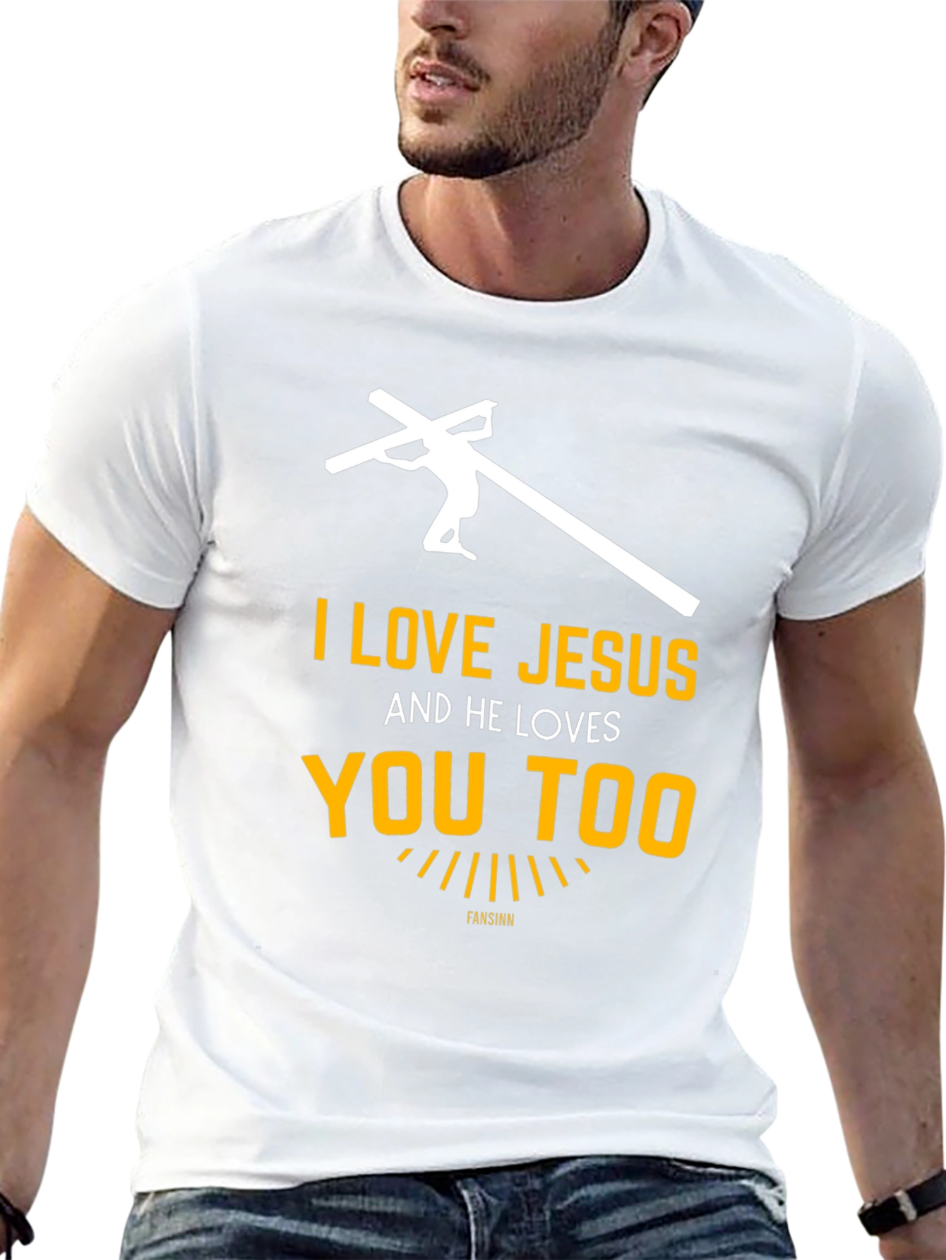 I Love Jesus Black Tee