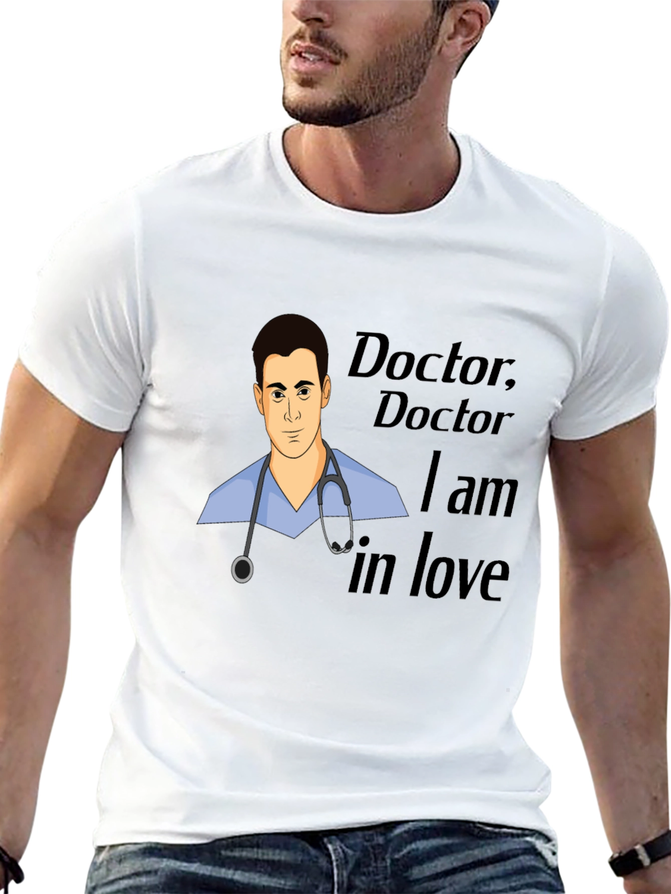 Doctor I Am In Love Graphic Tee