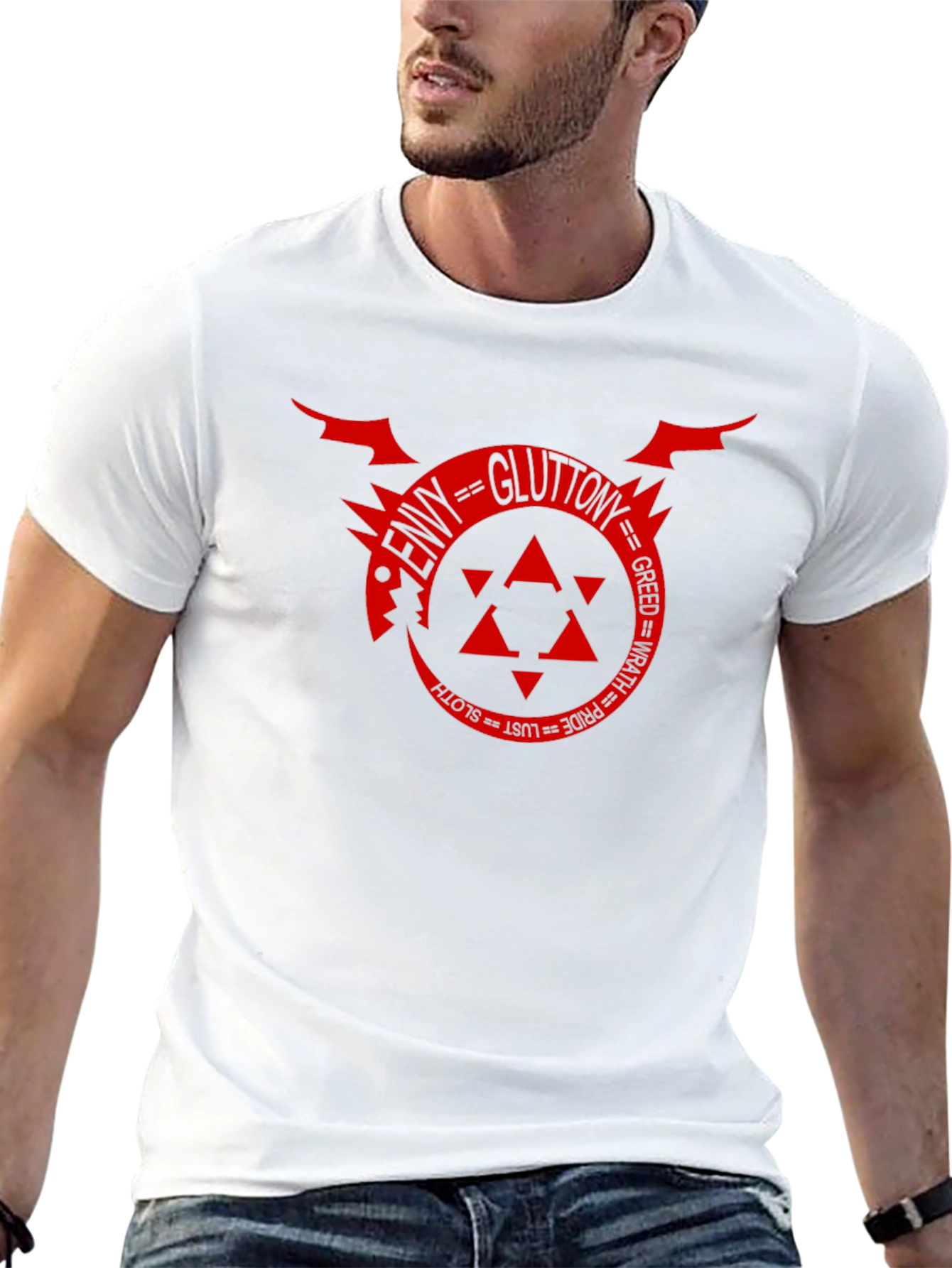 Seven Deadly Sins T-Shirt Anime Graphic Tee