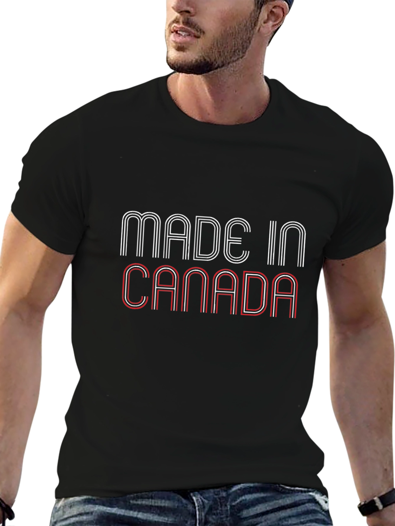 Made in Canada Graphic Tee - Black