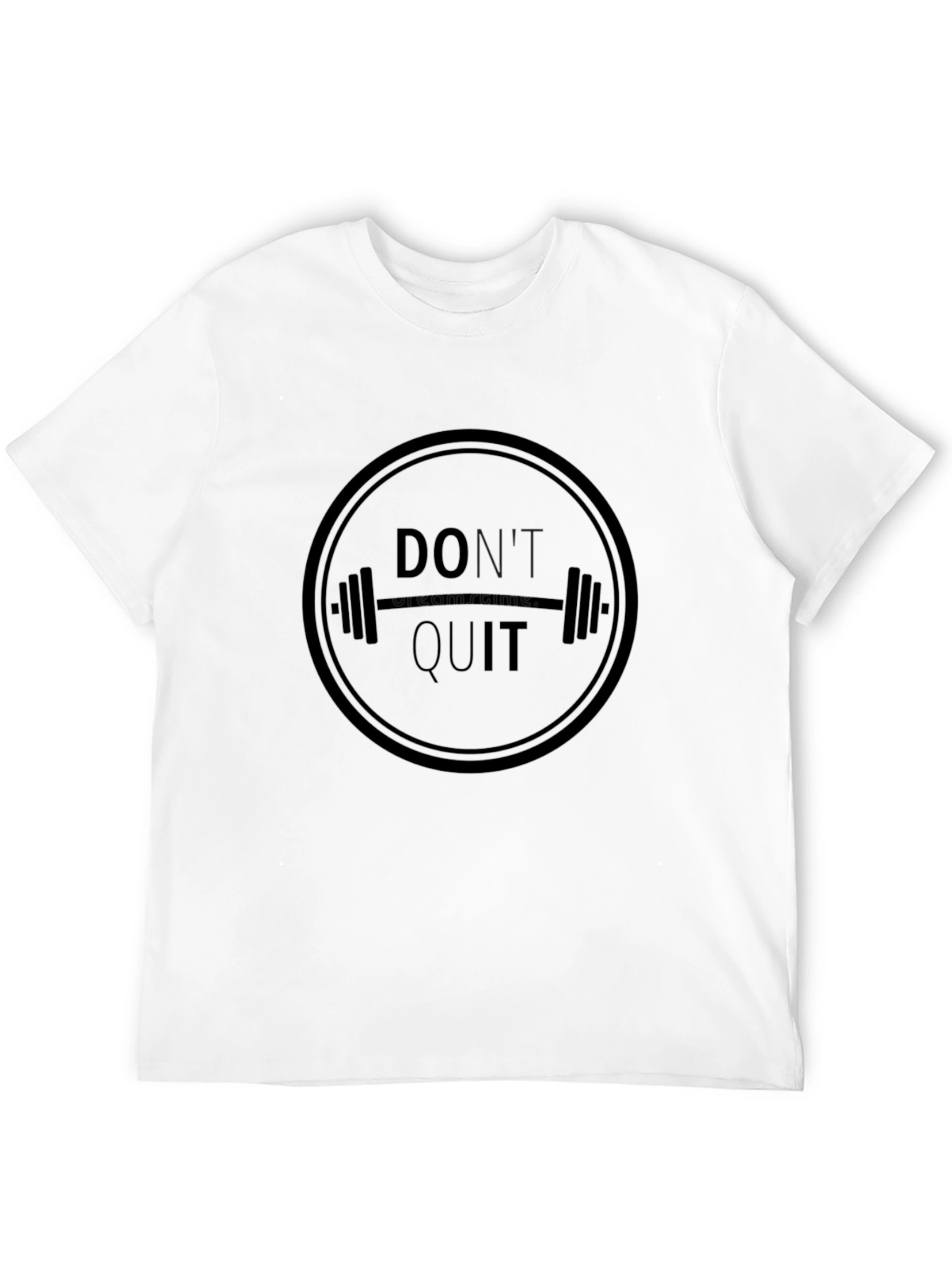 Dont Quit Motivational Gym T-Shirt
