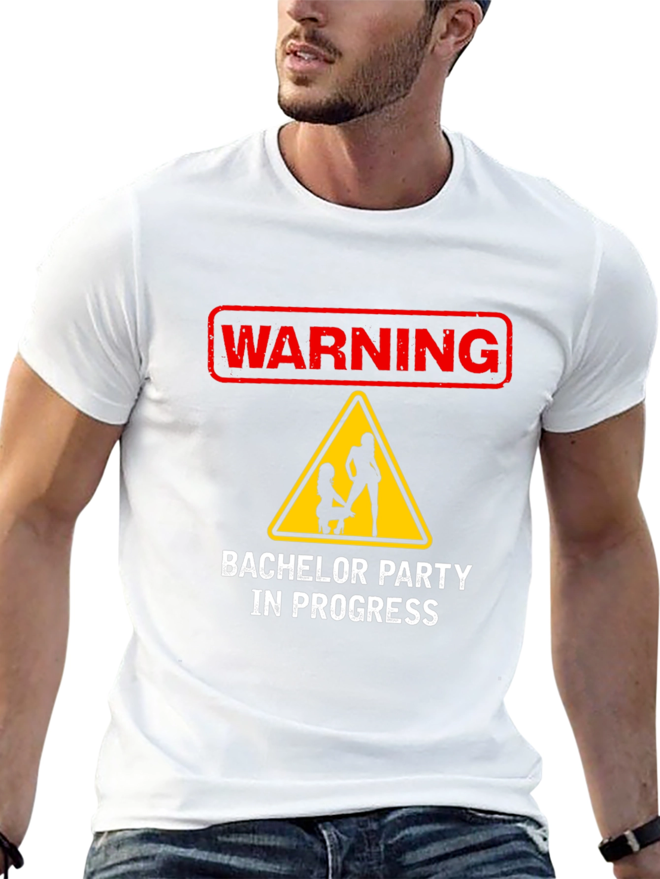 Warning: Bachelor Party in Progress T-Shirt
