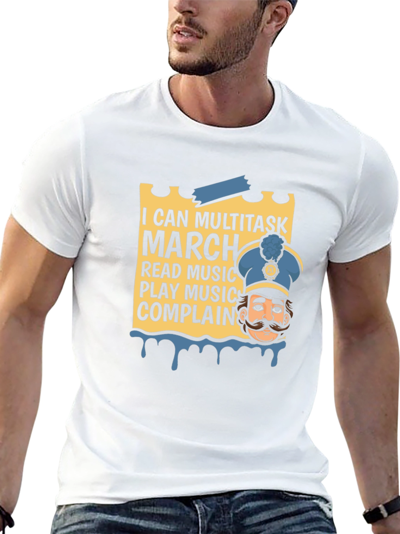 Multitask March Music T-Shirt
