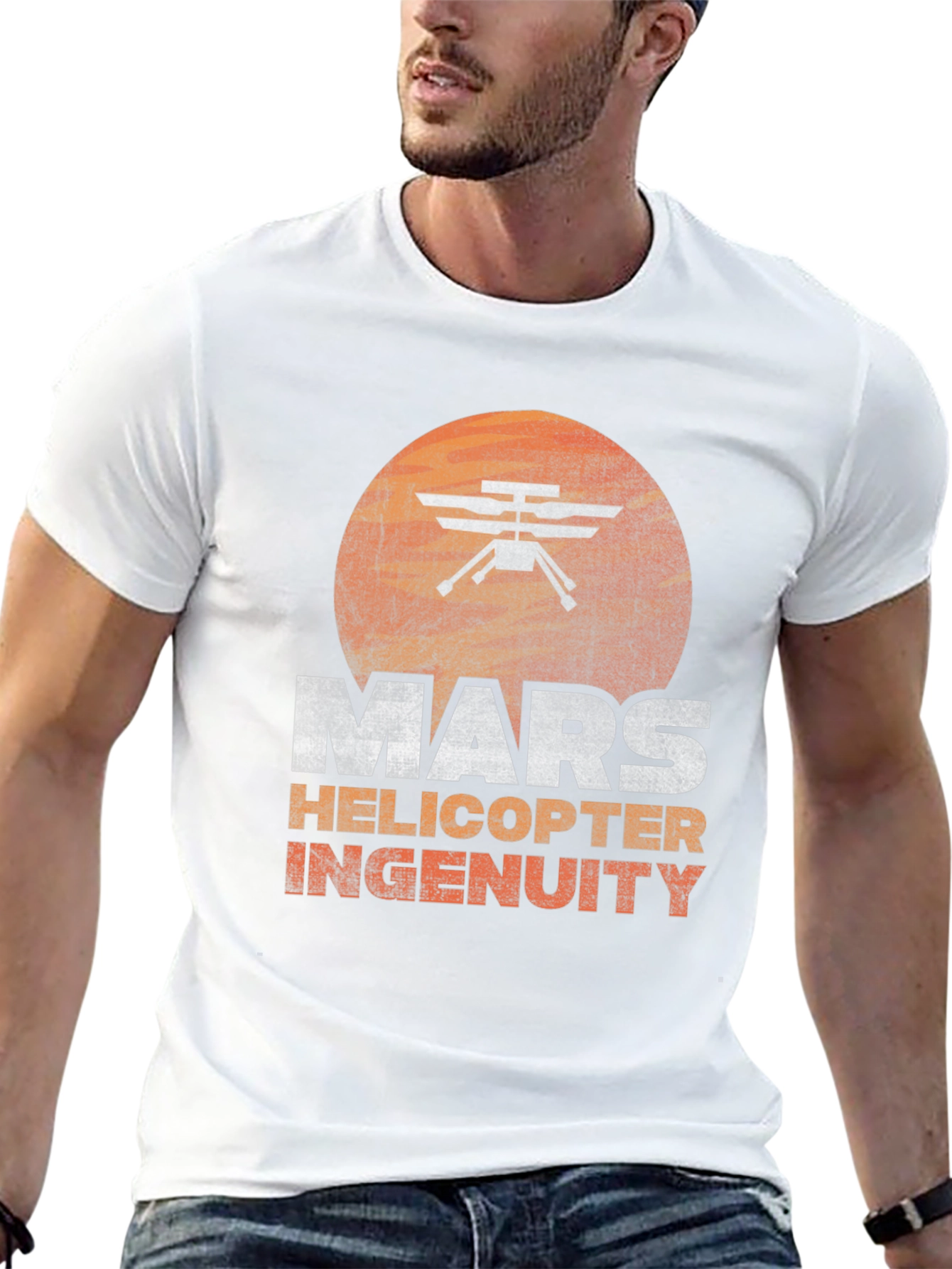 Mars Helicopter Ingenuity Graphic T-Shirt