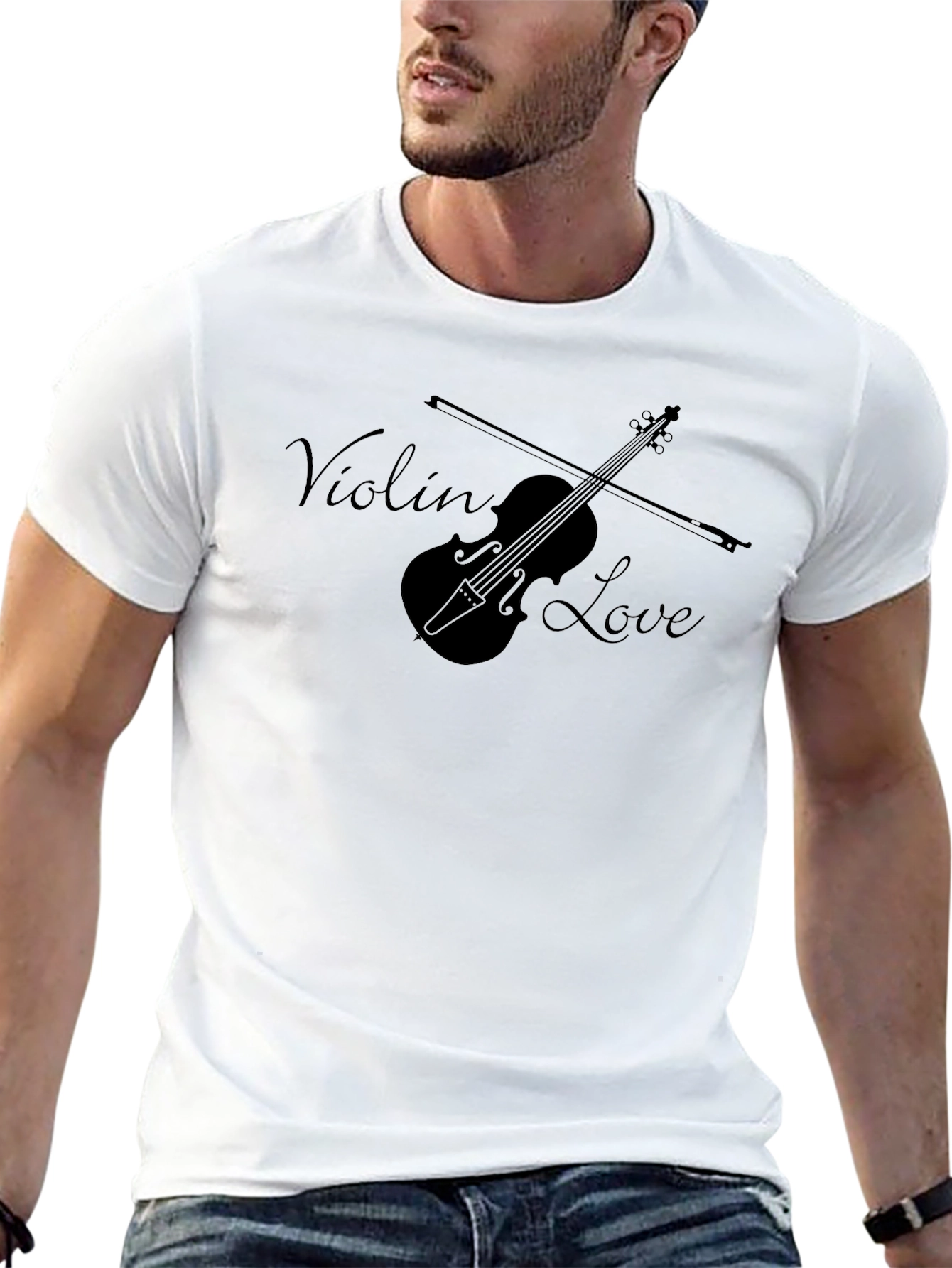 Violin Love T-Shirt - Musicians Tee