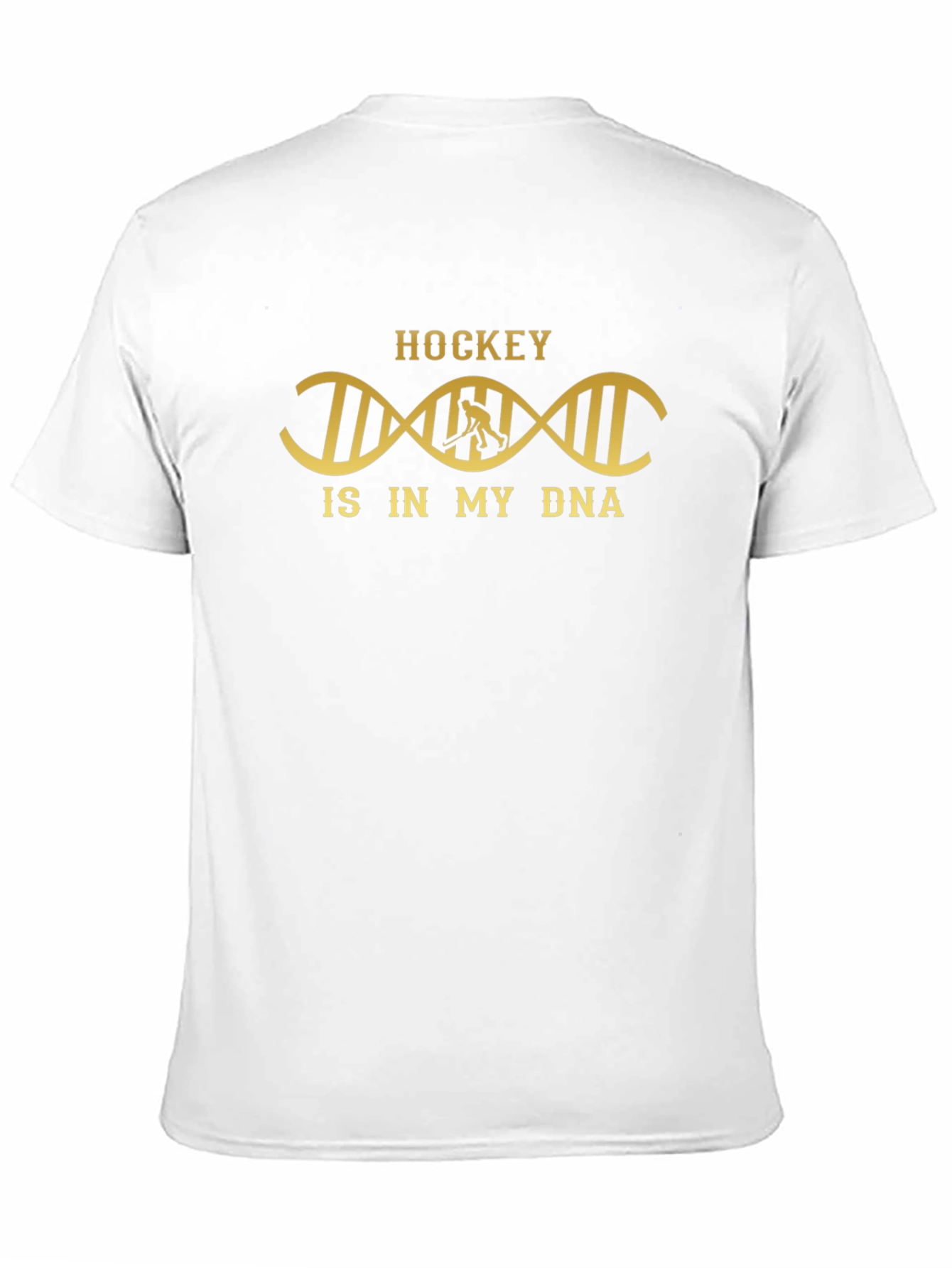 Hockey DNA T-Shirt - Black Graphic Tee