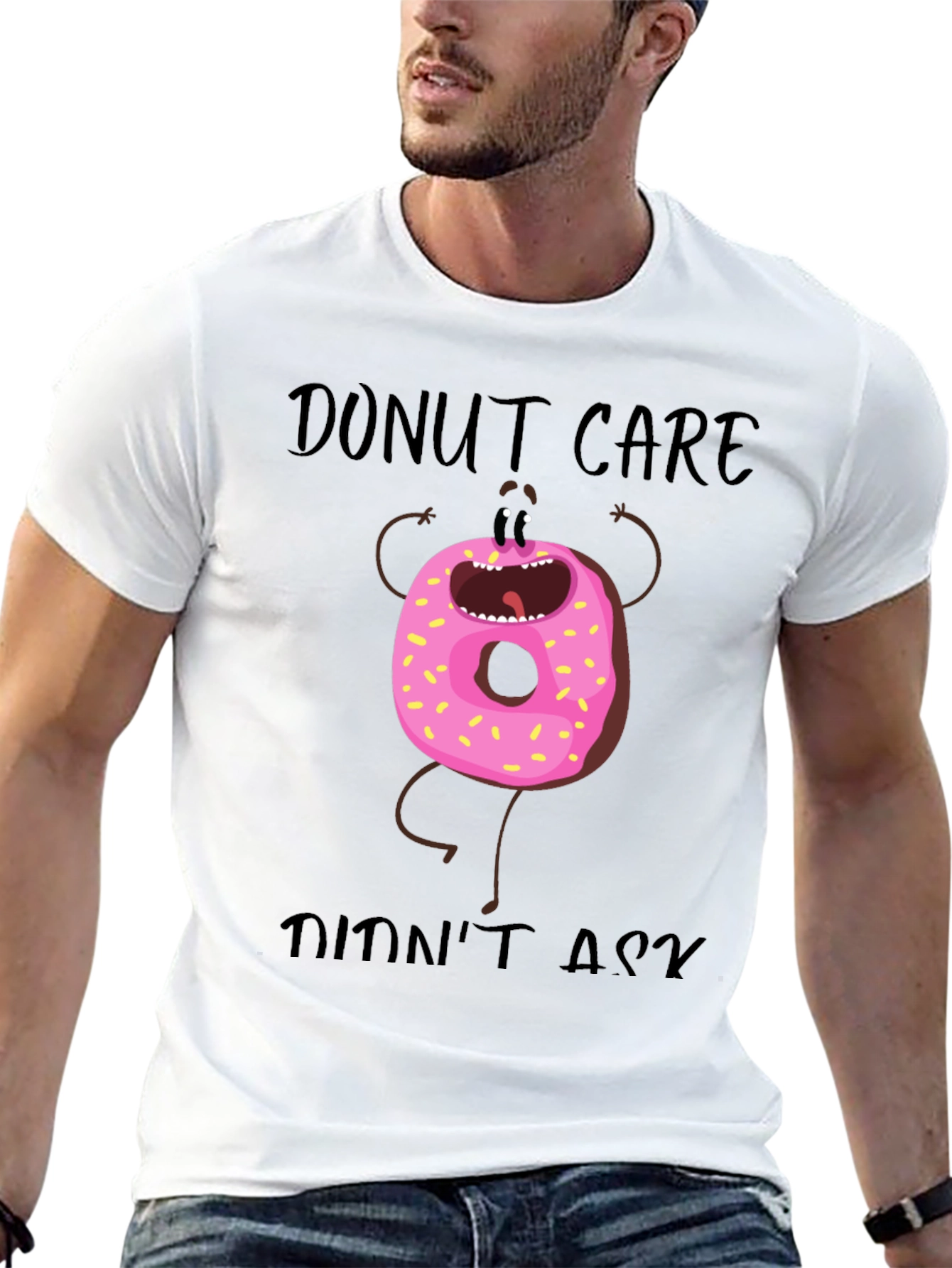 Donut Care T-Shirt - Funny Graphic Tee