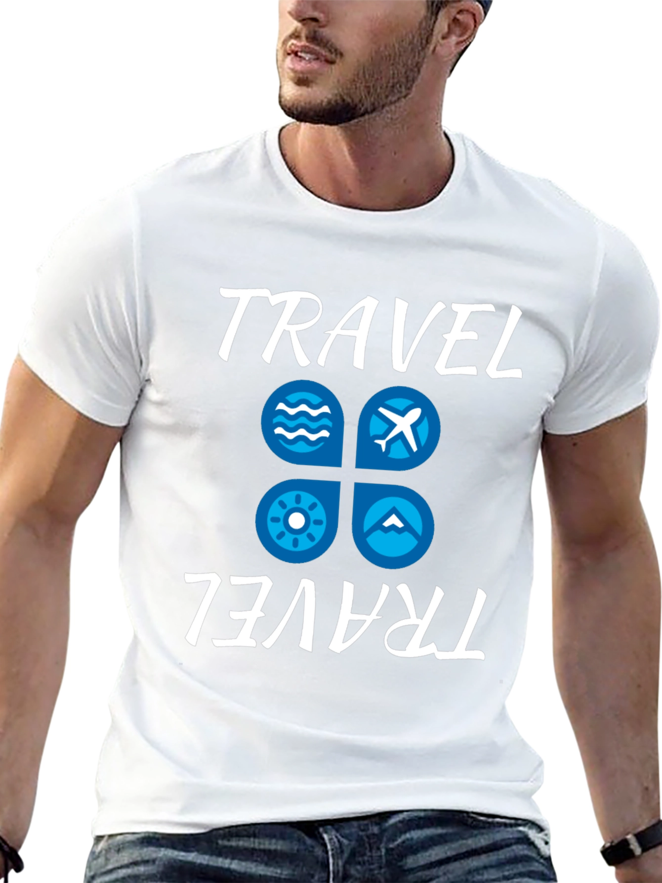 Travel Graphic T-Shirt: Adventure Awaits!