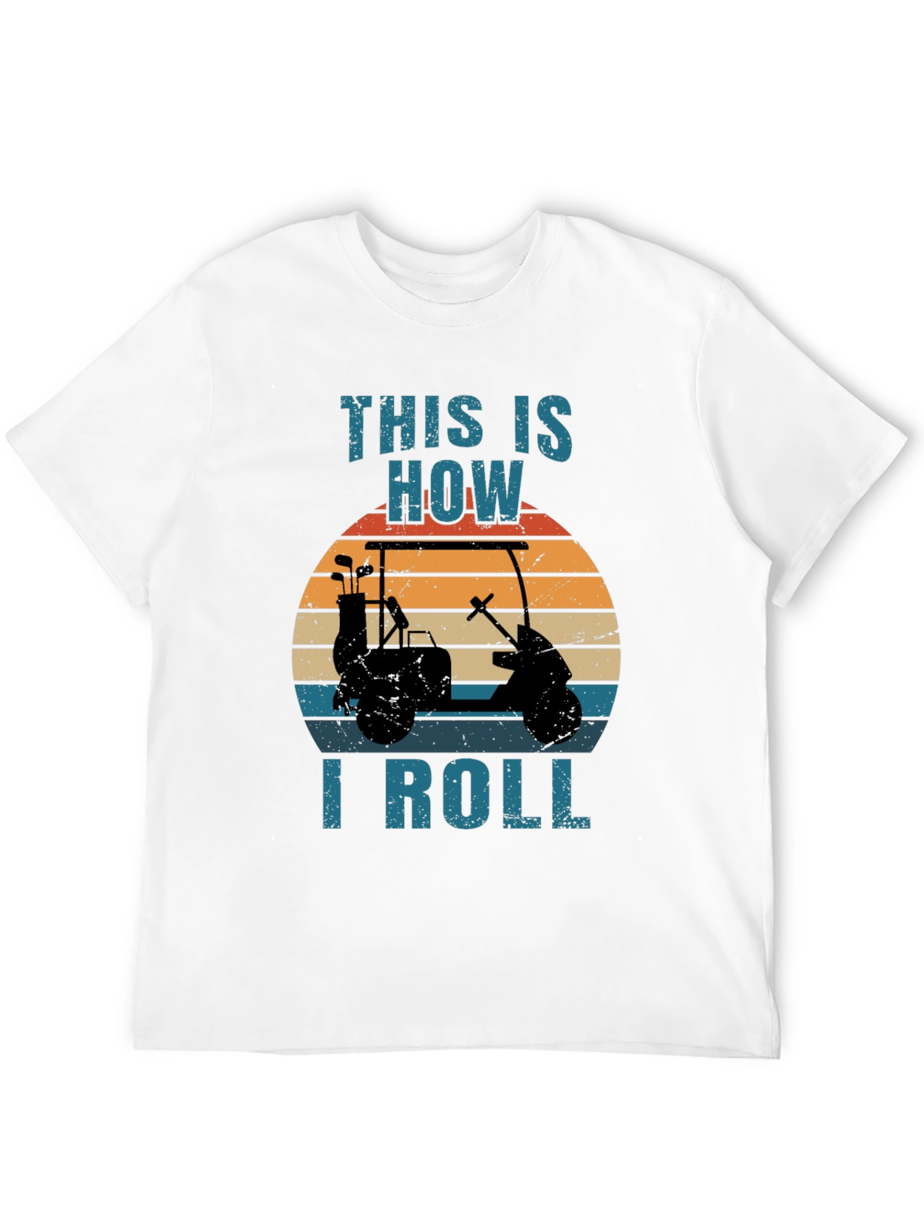 This is How I Roll Golf Cart T-Shirt