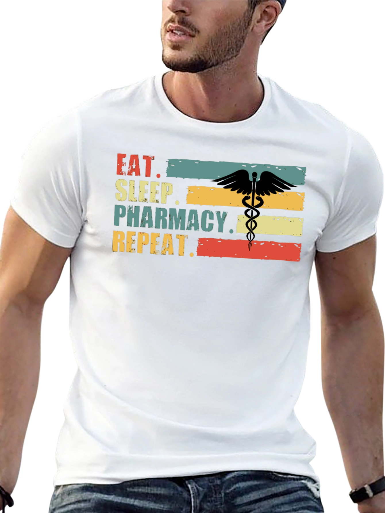 Eat Sleep Pharmacy Repeat T-Shirt