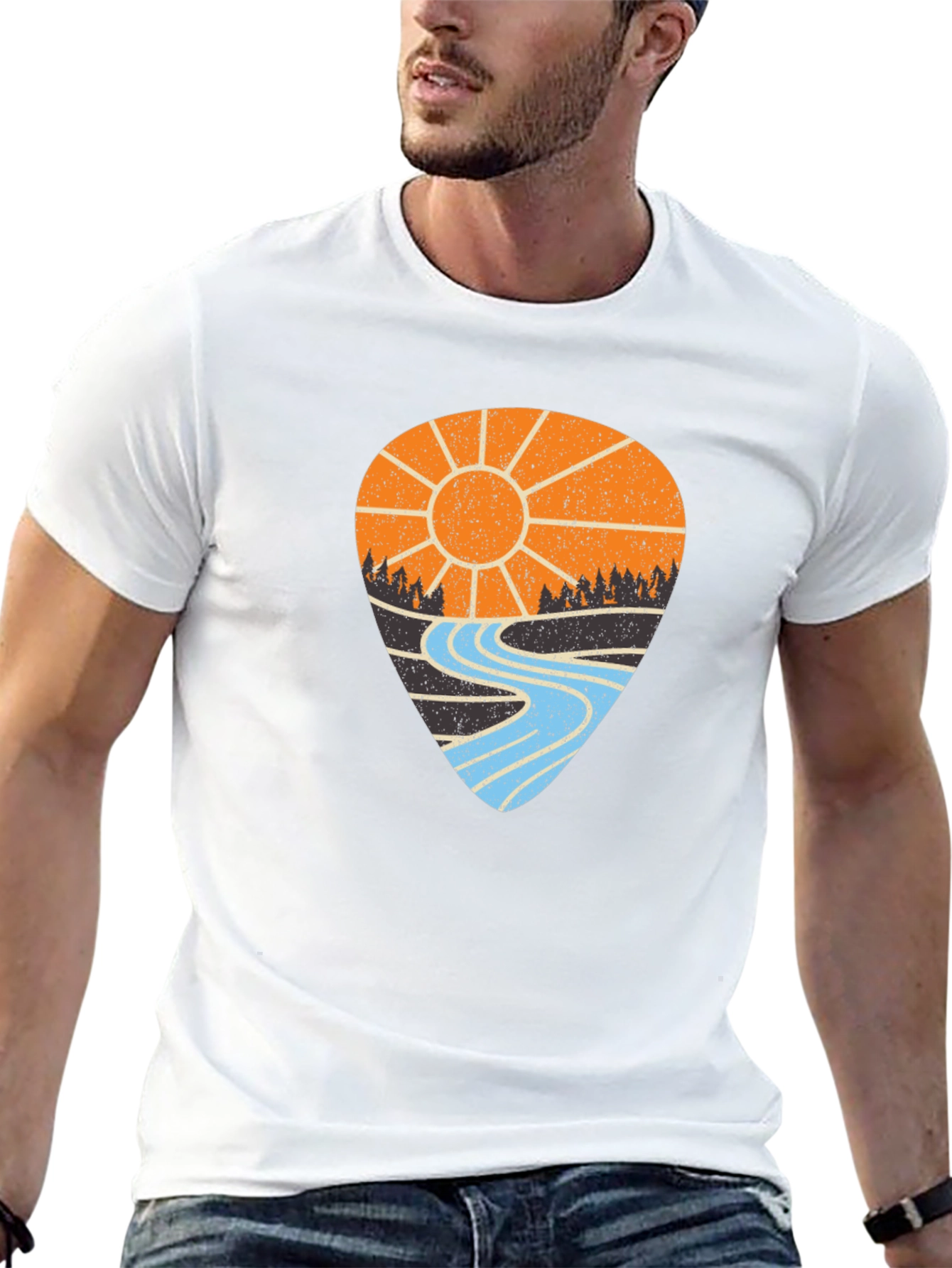 Nature Inspired Graphic Tee