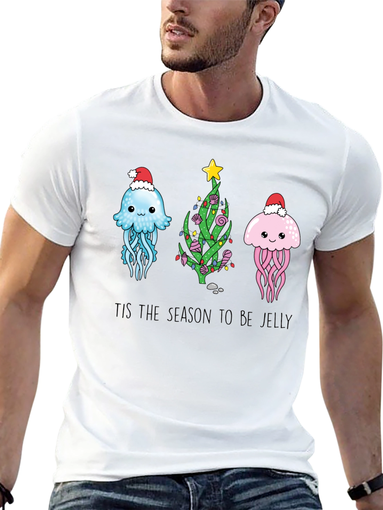 Tis the Season to be Jelly Christmas T-Shirt