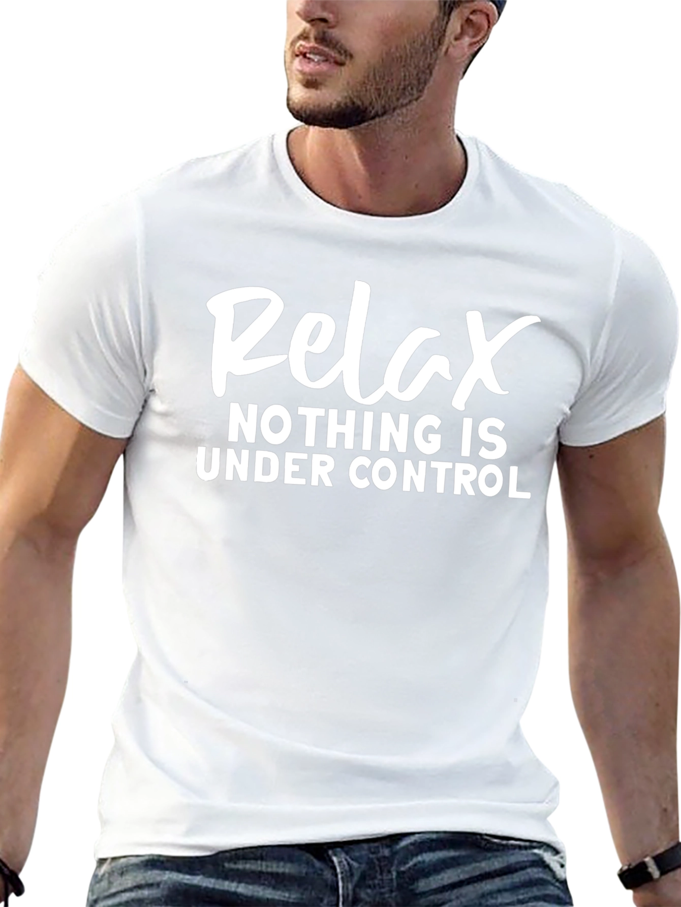 Relax Nothing Is Under Control Graphic Tee