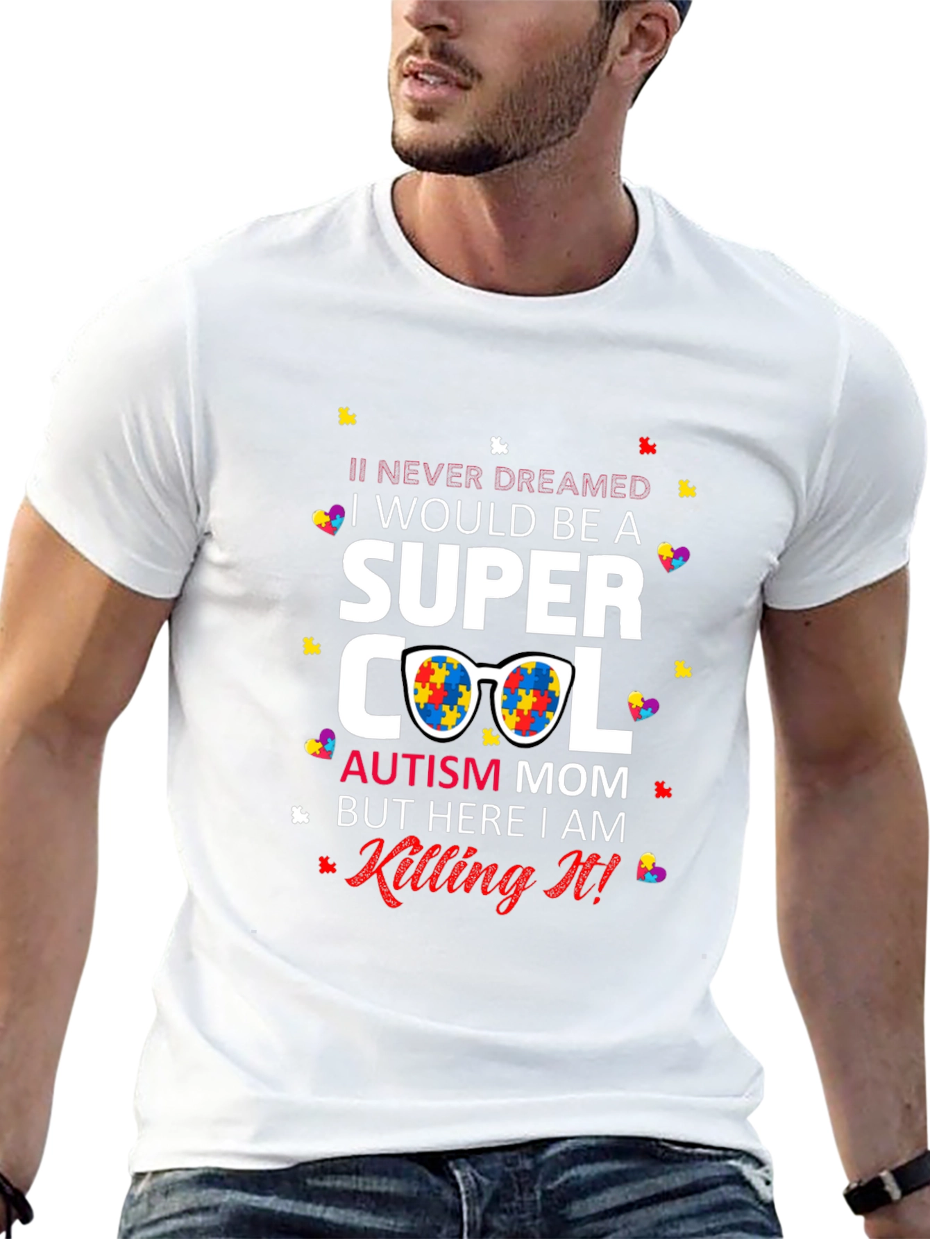 Super Cool Autism Mom T-Shirt