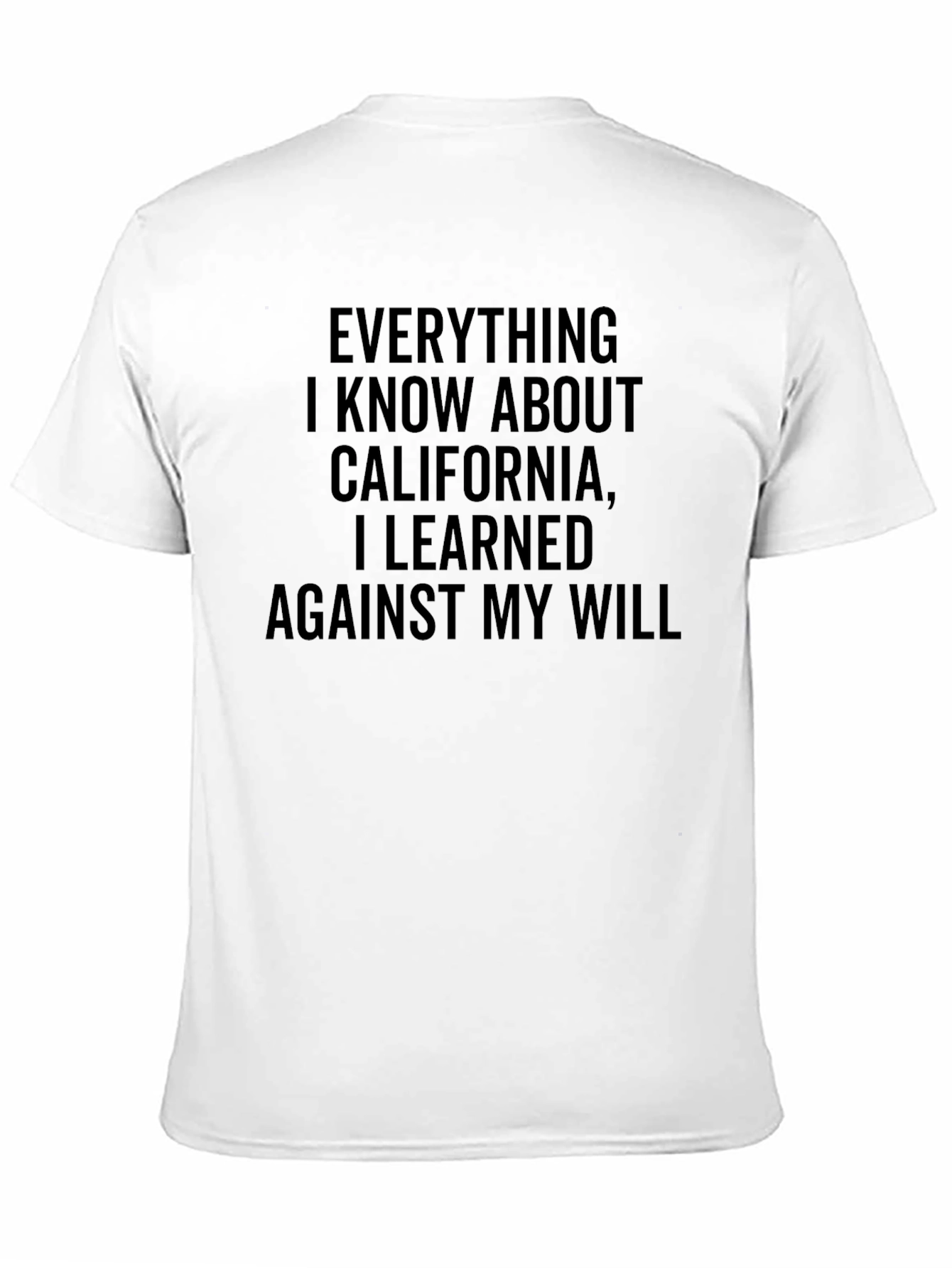 California Knowledge Funny Sarcastic T-Shirt