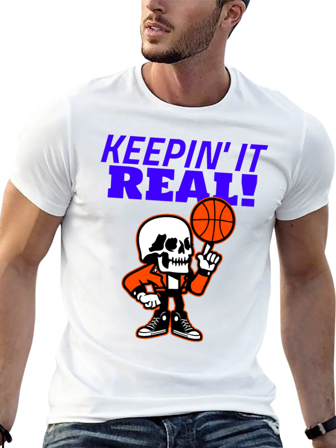 Keepin It Real Graphic T-Shirt