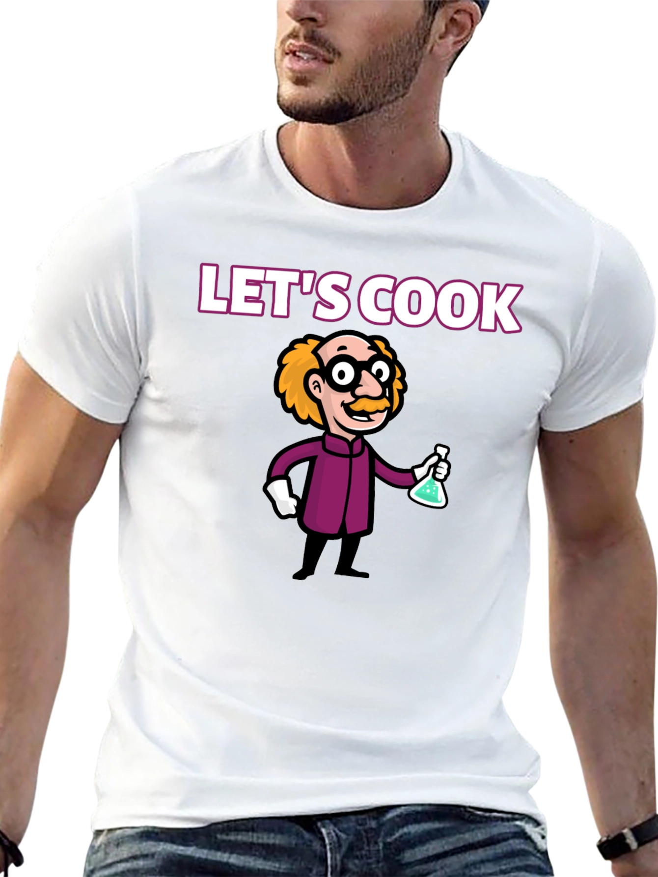 Lets Cook Mad Scientist T-Shirt