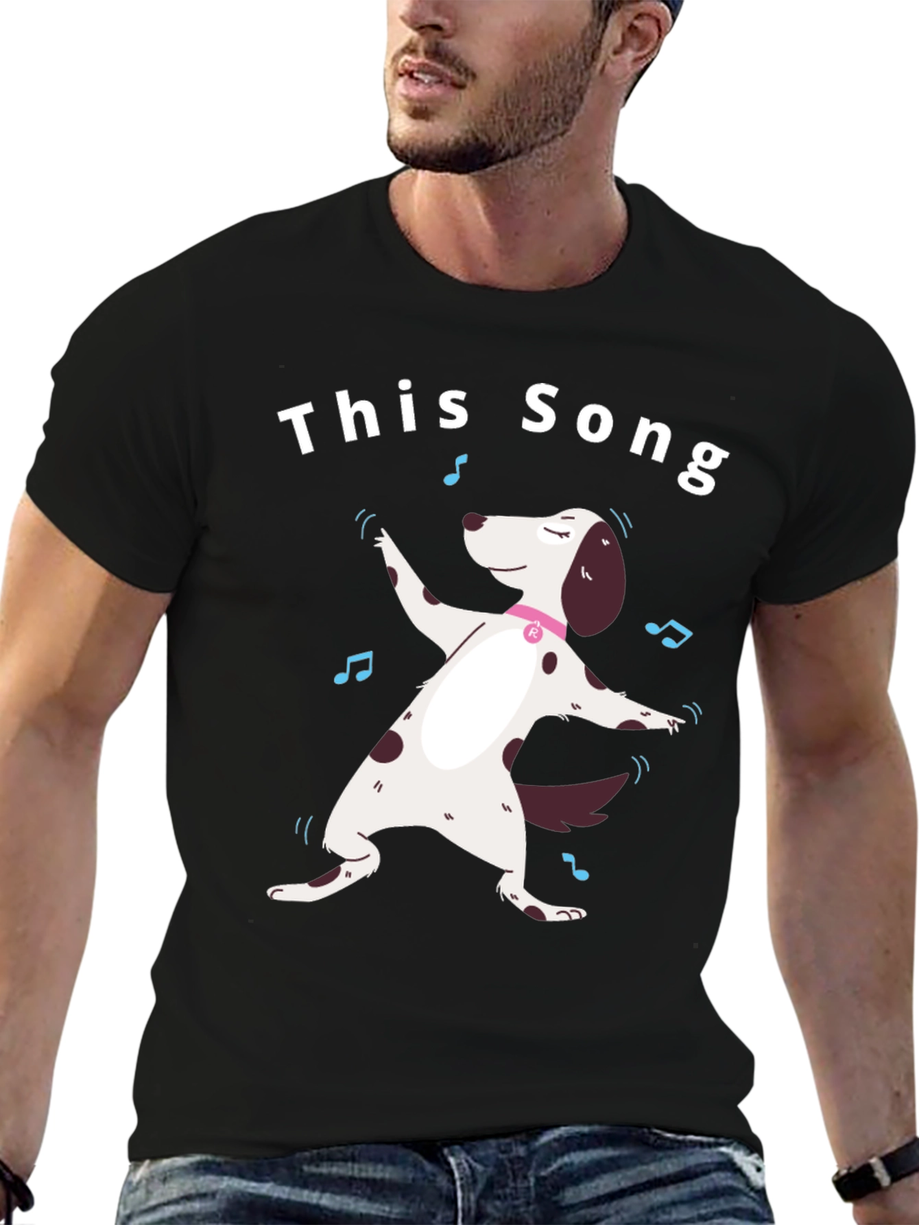 This Song T-Shirt - Dancing Dog Design