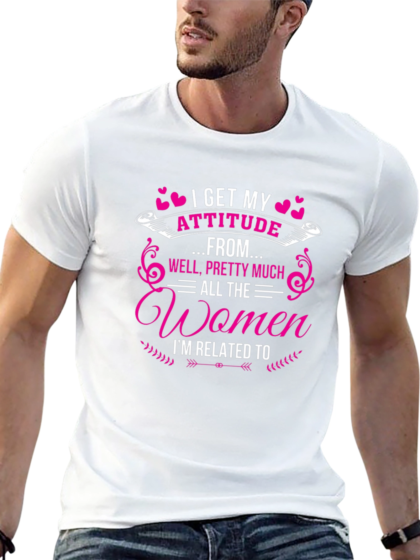 Attitude Women T-Shirt - Humorous Family Tee
