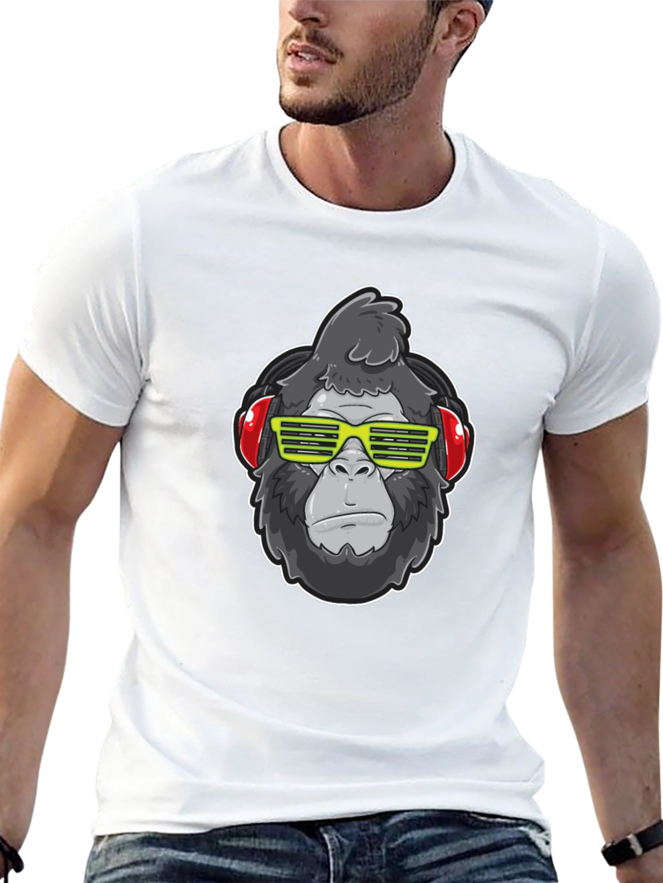 Cool Gorilla Graphic Tee