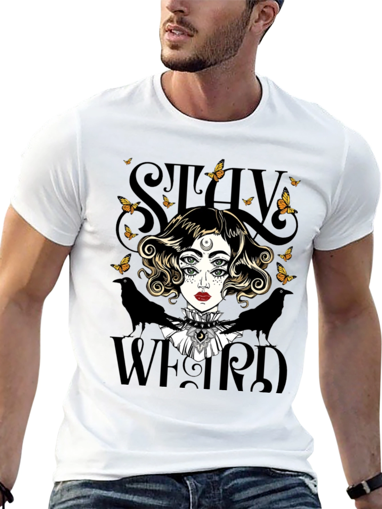 Stay Weird Graphic T-Shirt