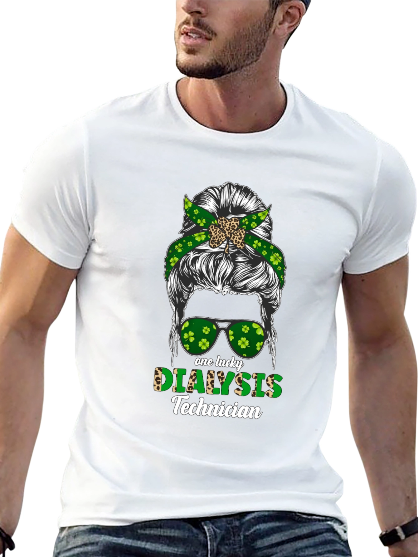 Lucky Dialysis Technician St. Patricks Day T-Shirt