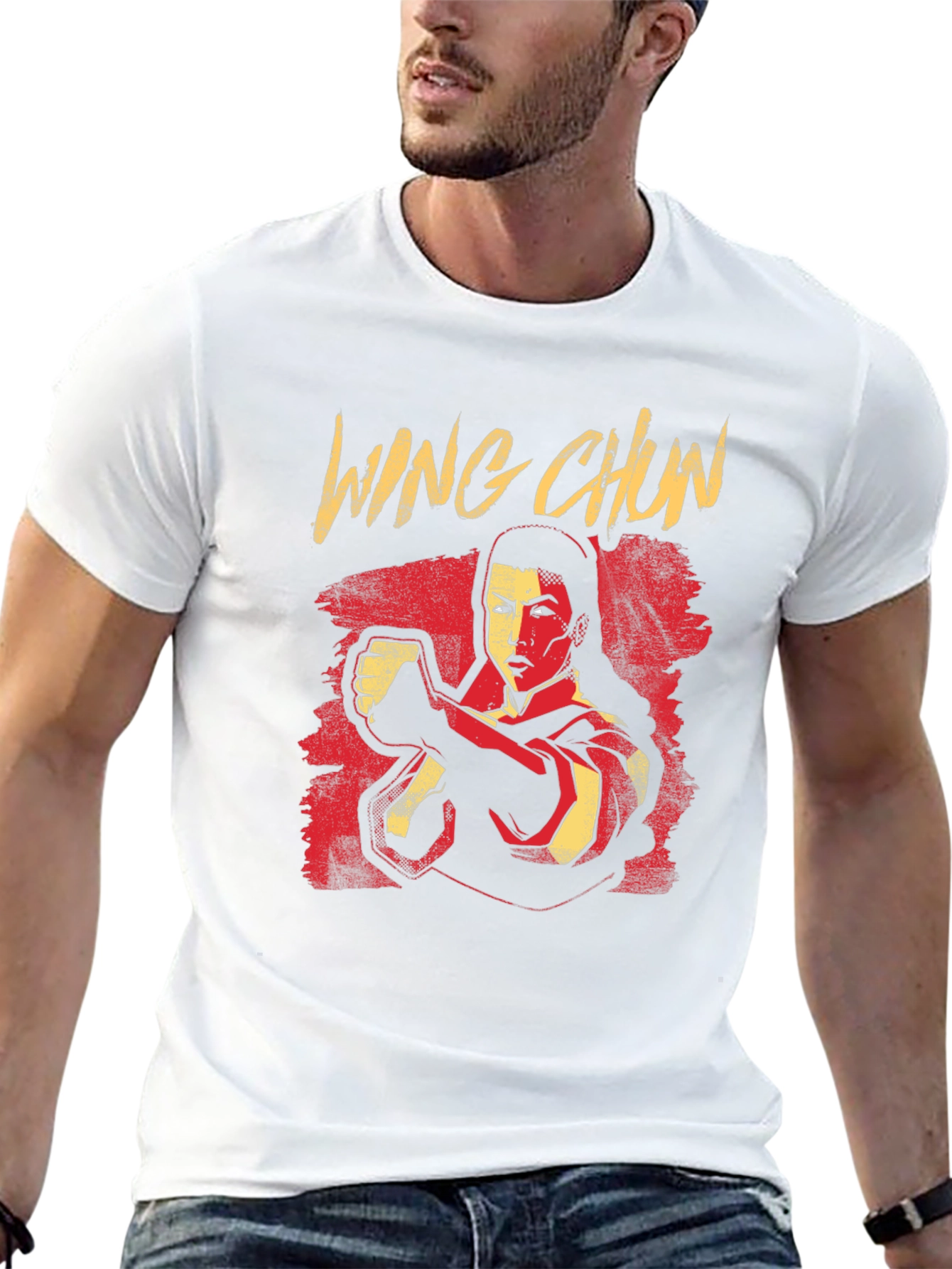 Wing Chun Martial Arts T-Shirt - Black