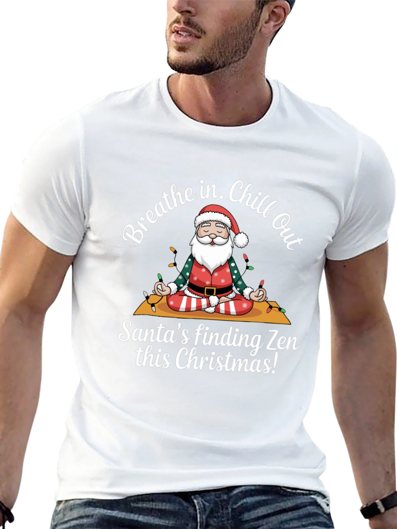 Chill Santa Christmas T-Shirt
