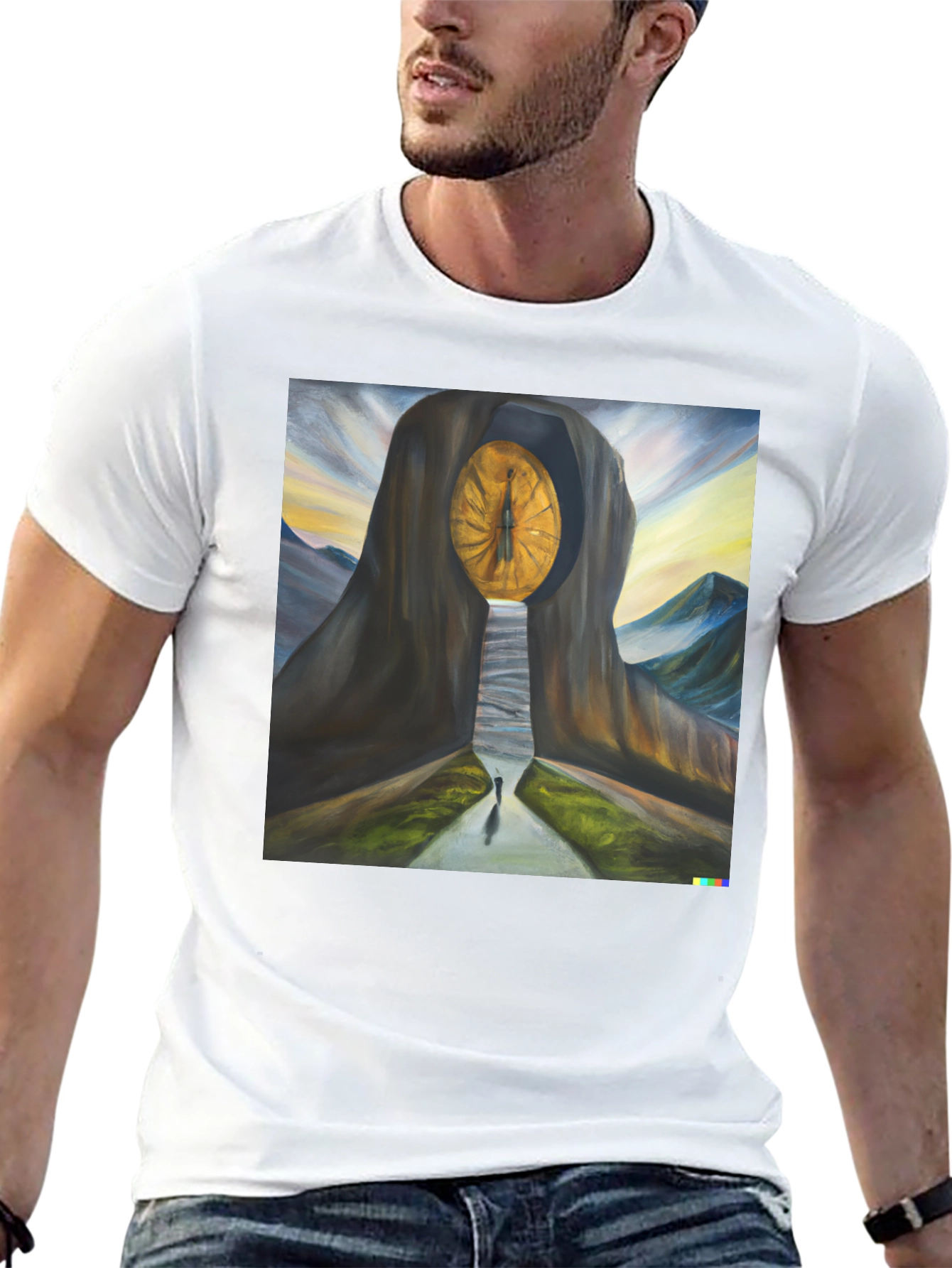 Eye of Time T-Shirt - Unique Artistic Design