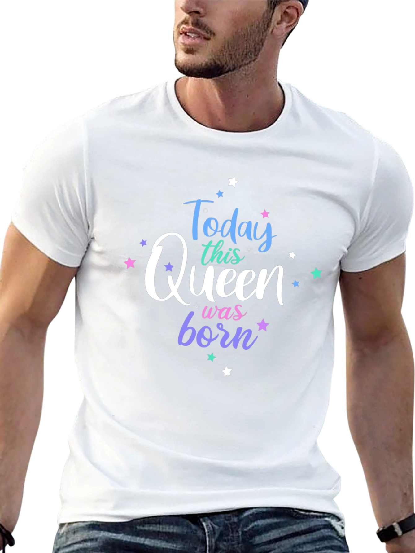 Today This Queen Was Born Graphic Tee
