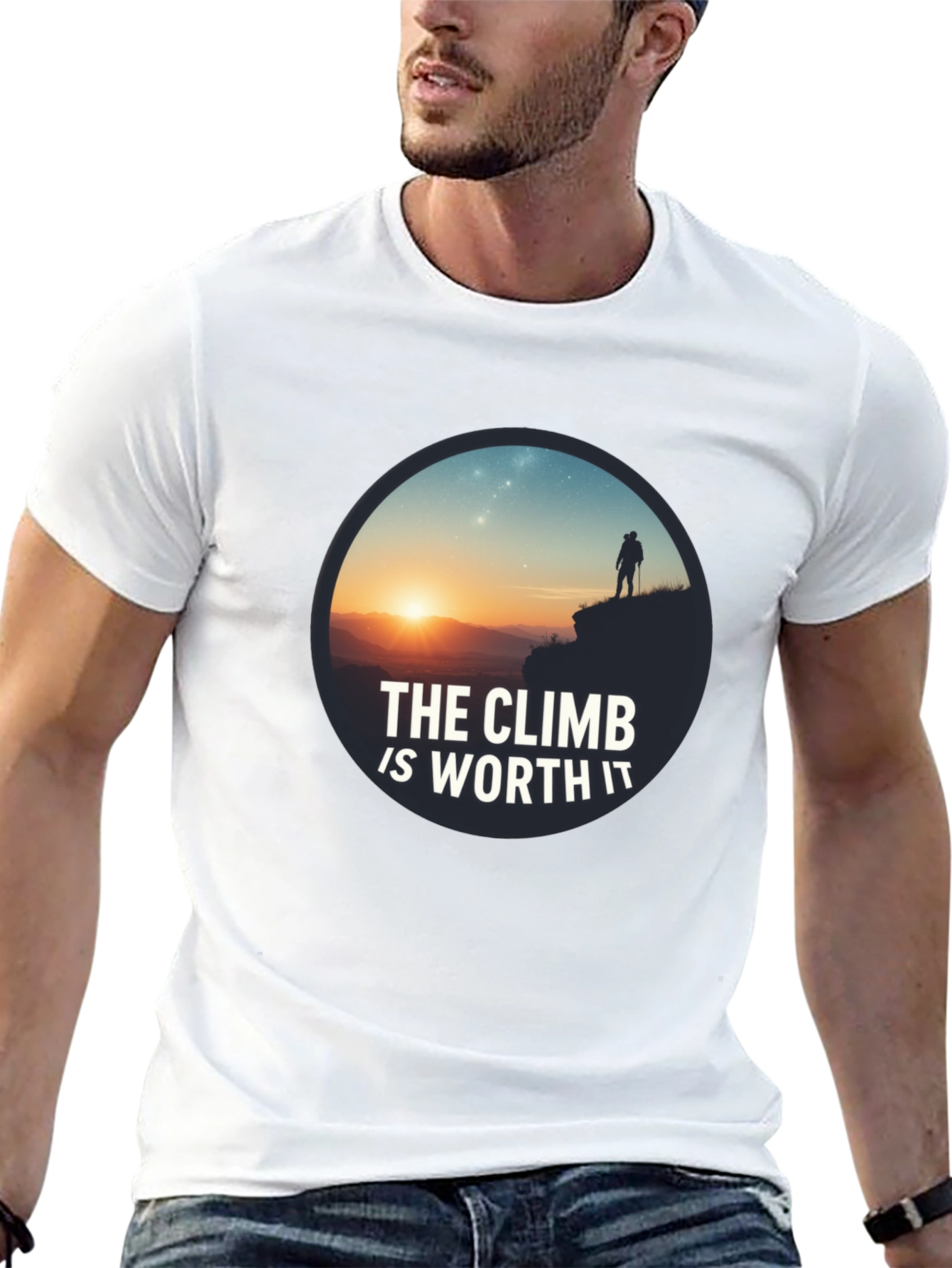 The Climb Is Worth It Graphic T-Shirt