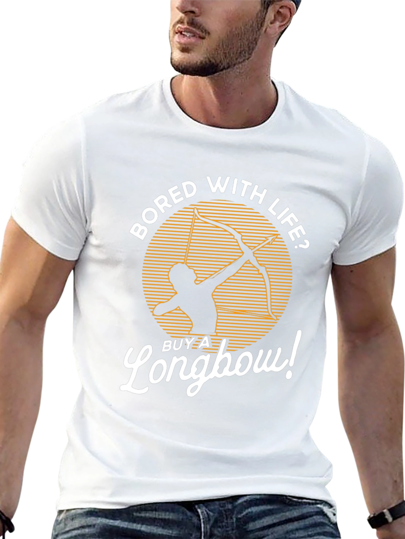 Bored With Life? Buy a Longbow! Graphic Tee