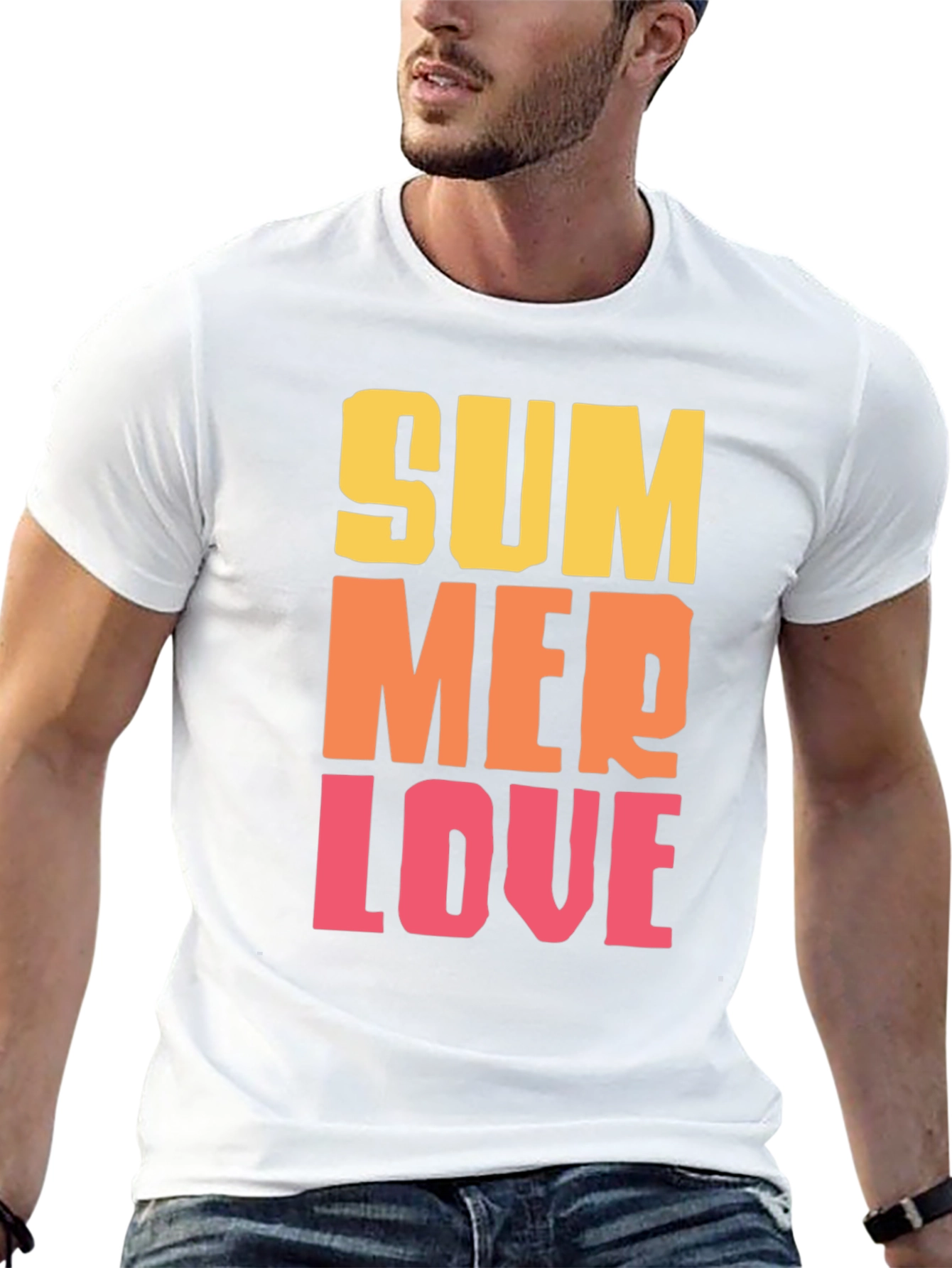 Summer Love Graphic T-Shirt - Casual Style