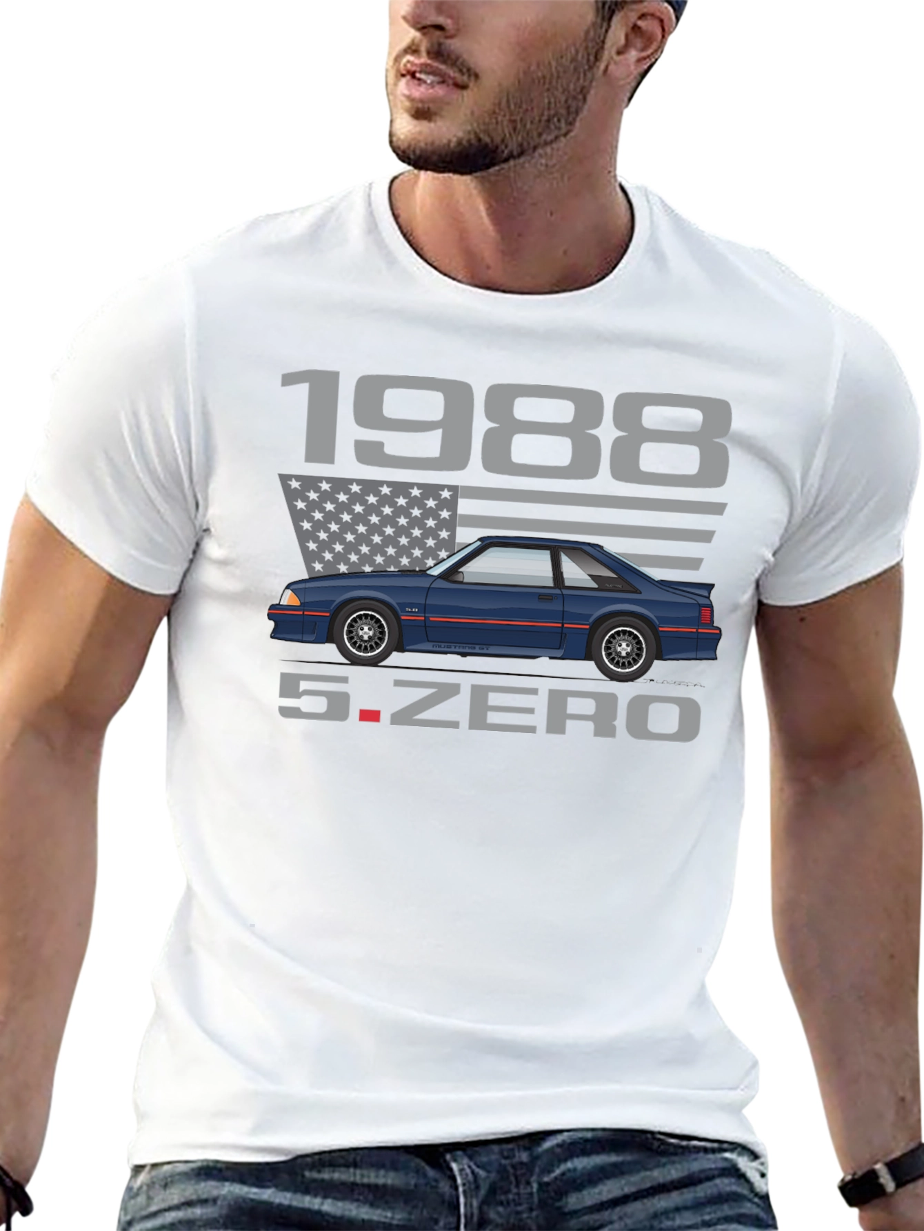 1988 5.0 Mustang Graphic T-Shirt