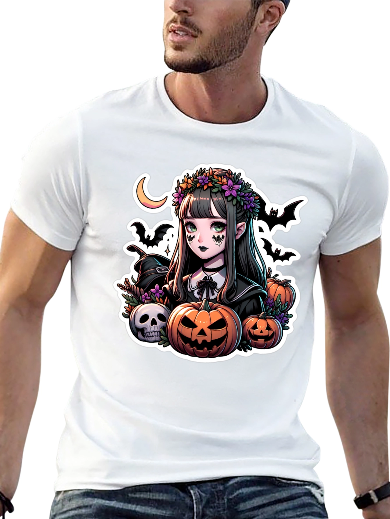 Halloween Anime T-Shirt - Spooky Season Apparel