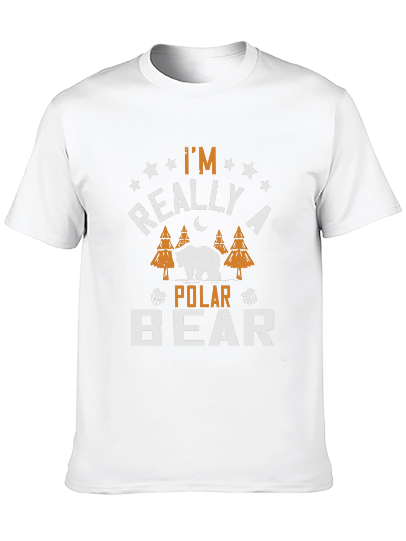 Im Really A Polar Bear Graphic Tee