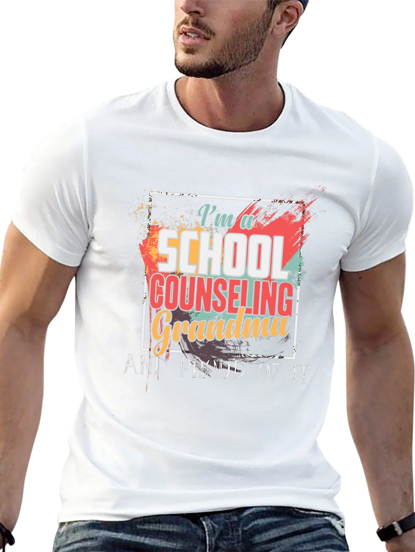 School Counseling Grandma Graphic Tee
