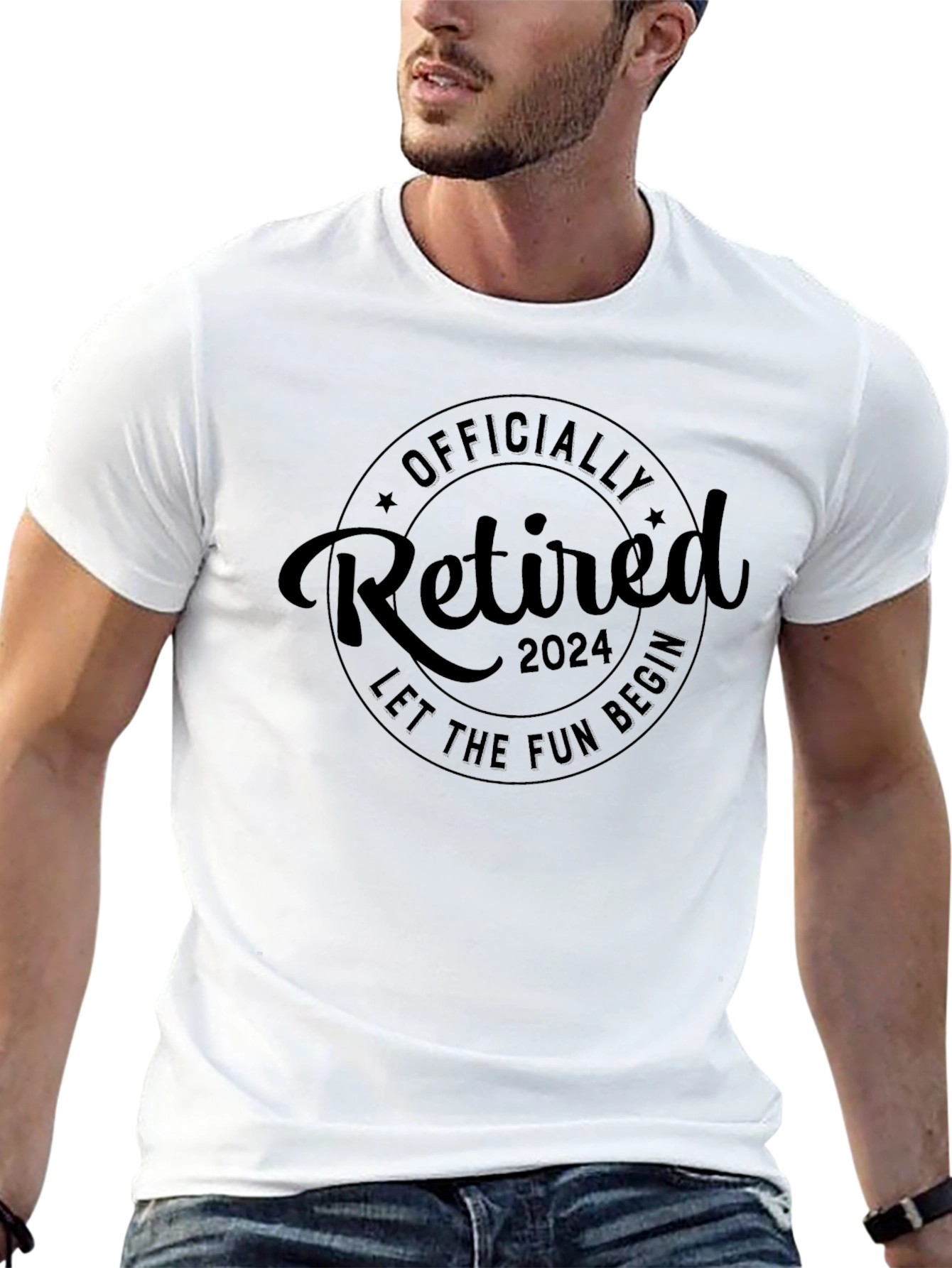 Officially Retired 2024 T-Shirt