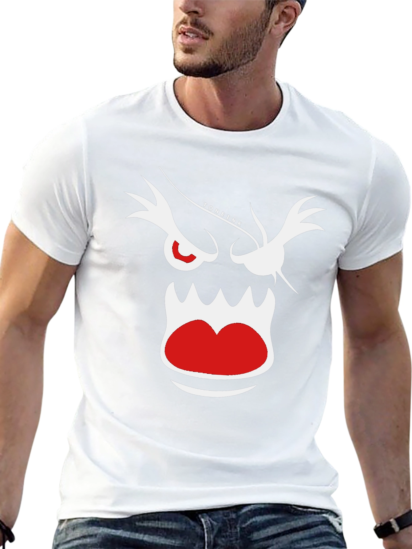 Monster Graphic Black T-Shirt