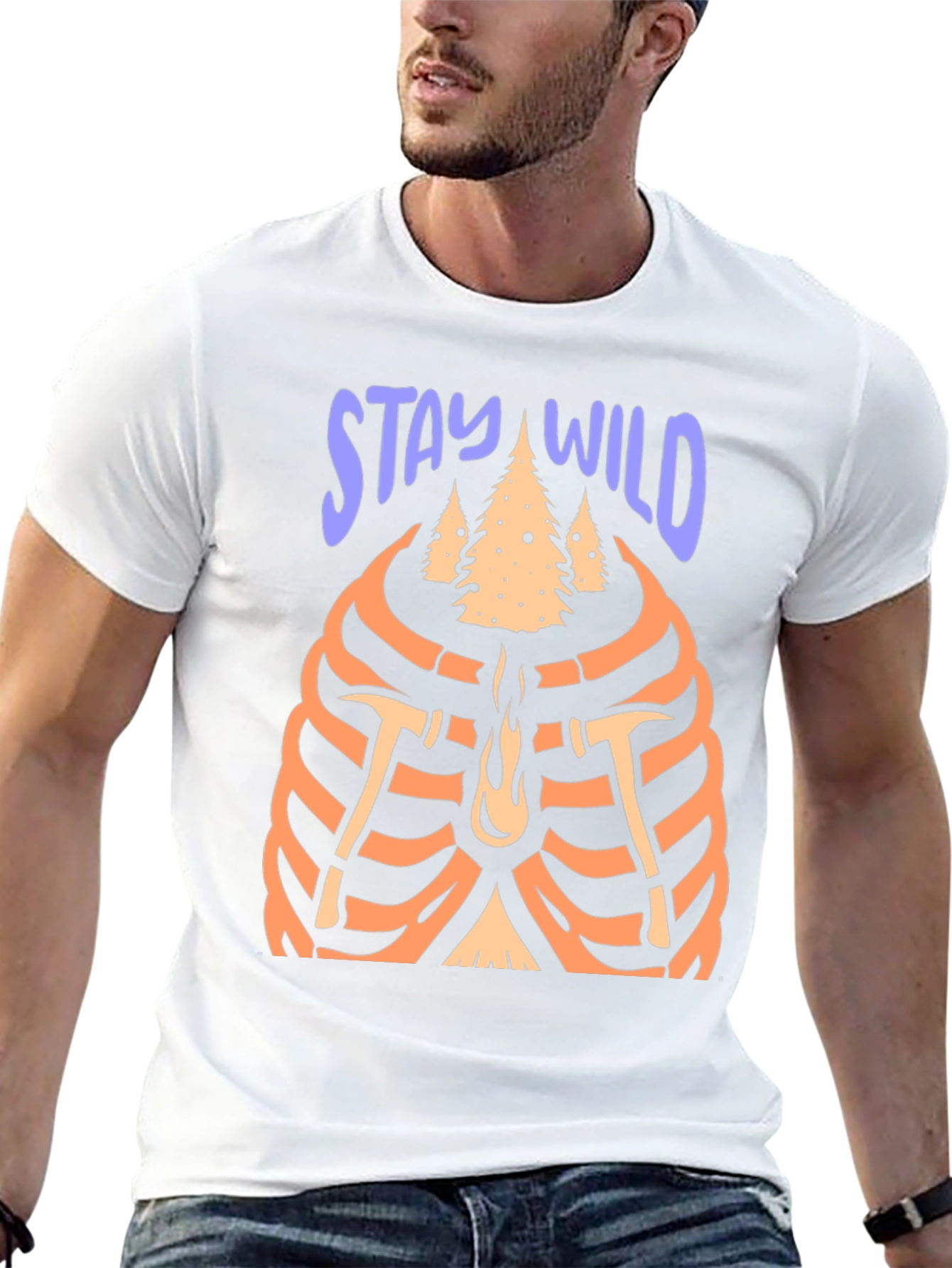 Stay Wild Graphic Tee - Outdoor Adventure